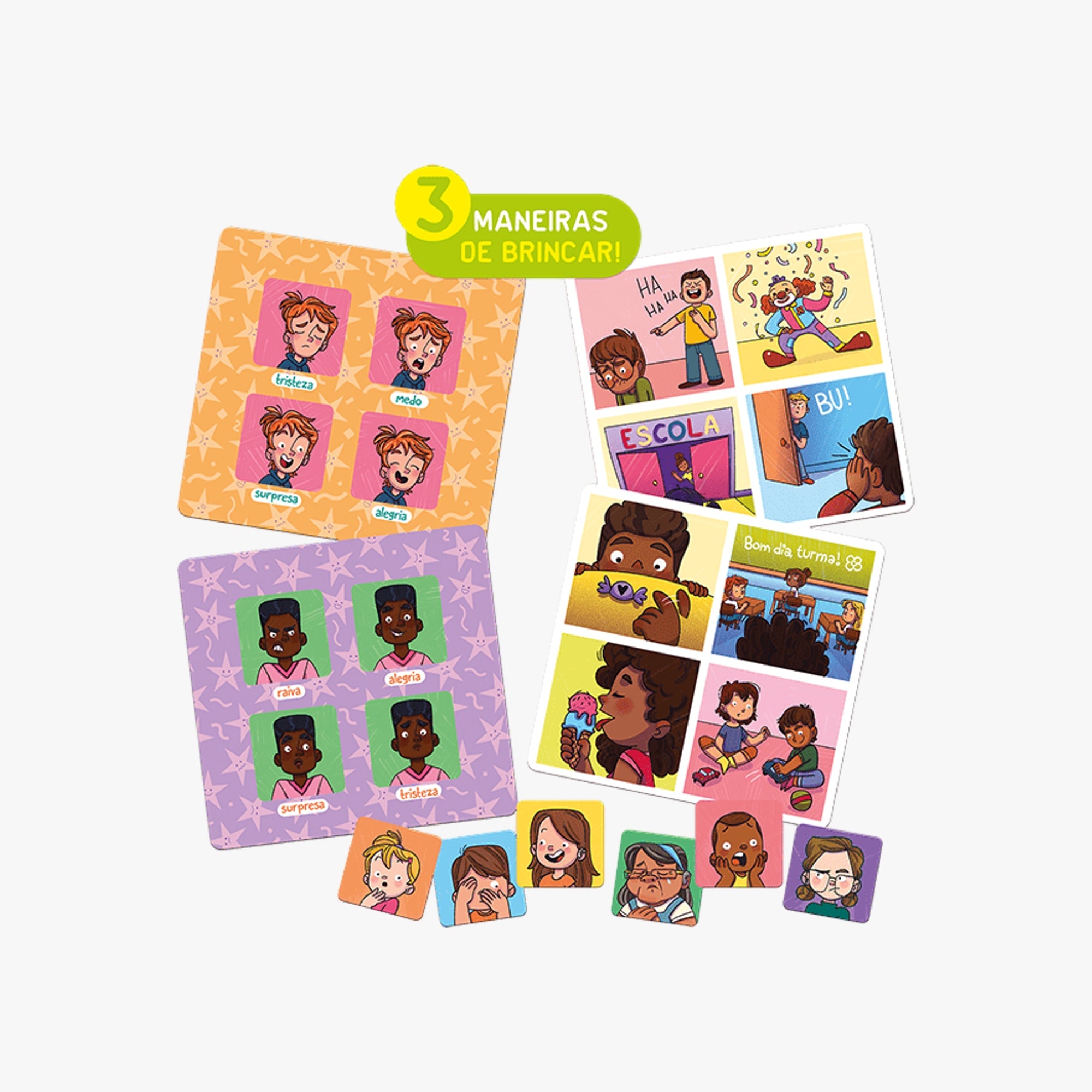 Jogo Educativo Descobrindo as Emoções