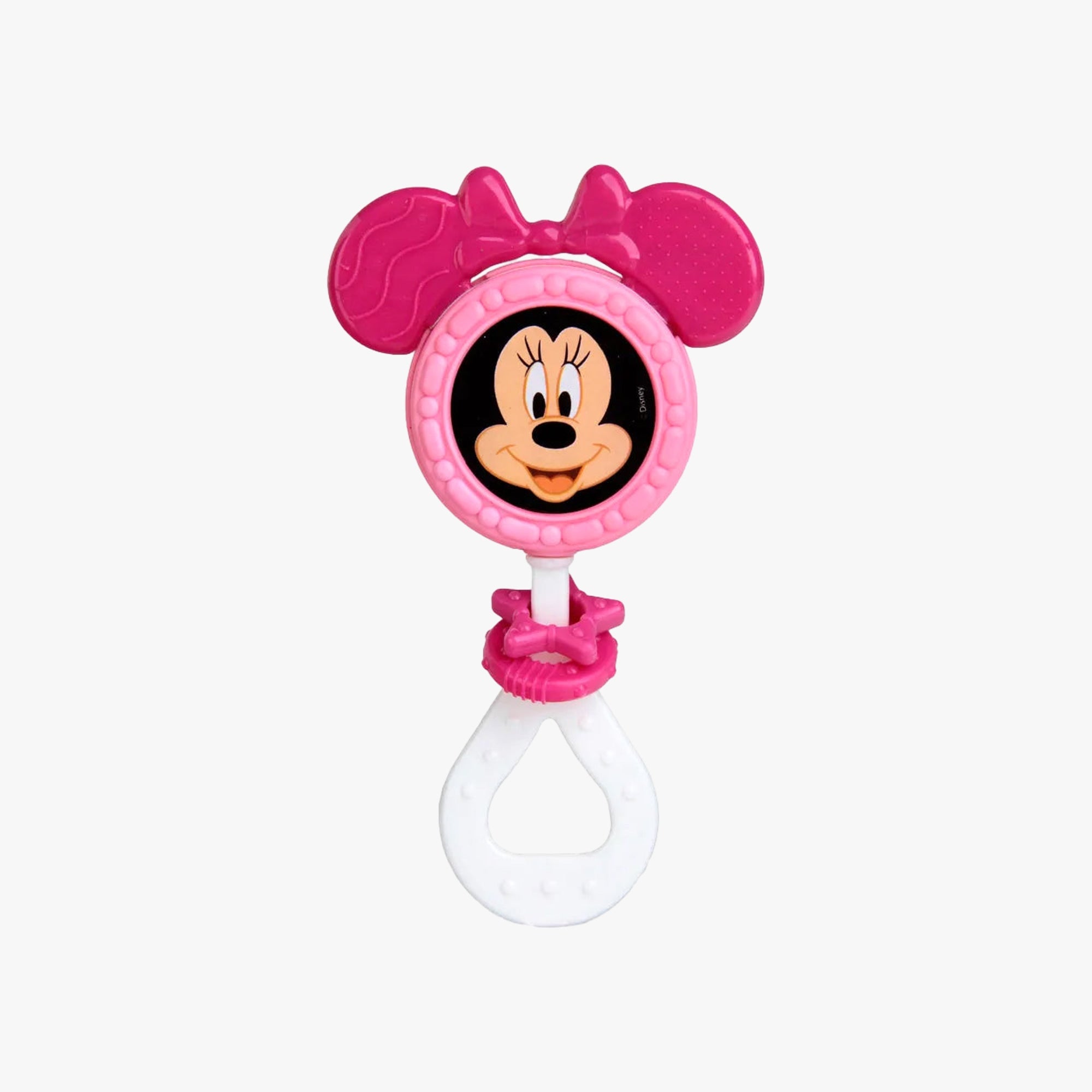 Chocalho e Mordedor Minnie Orelhas Macias
