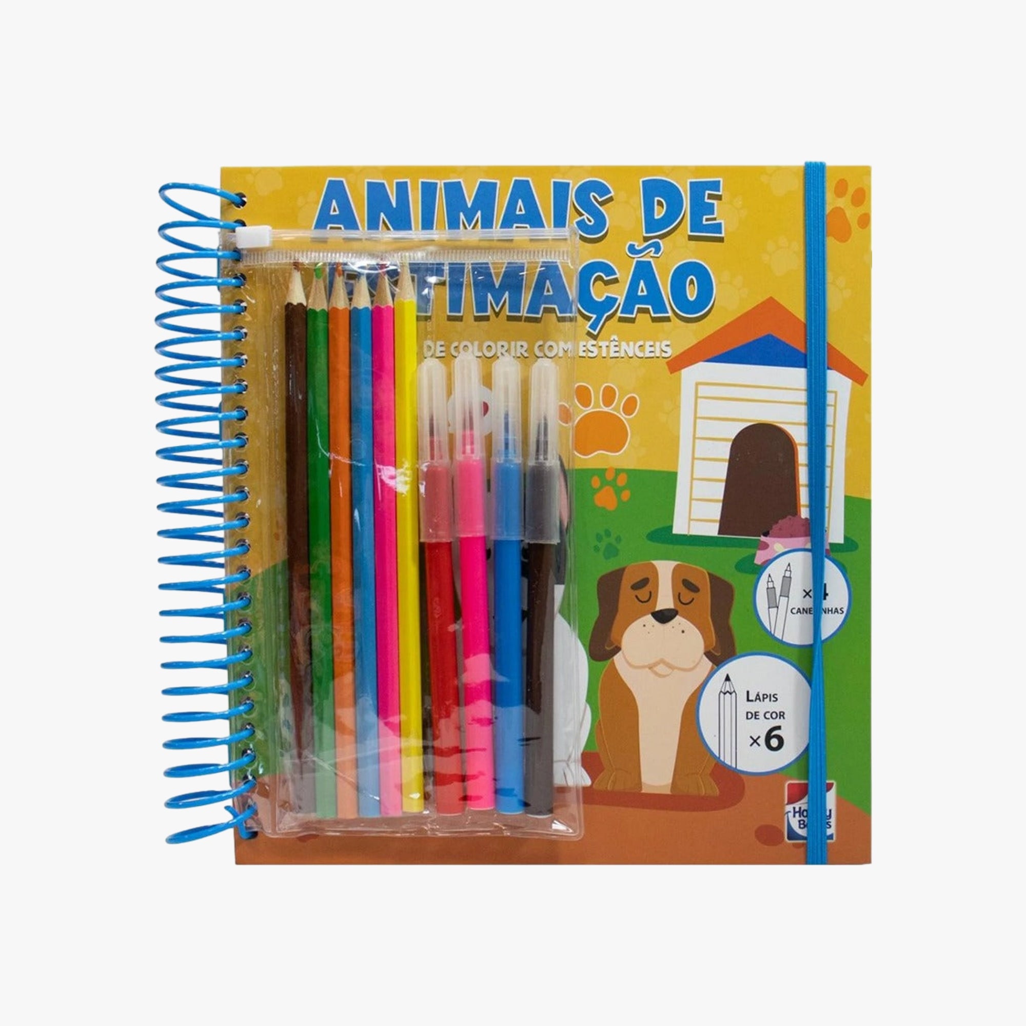 Livro de Pintura Animais de Estimação