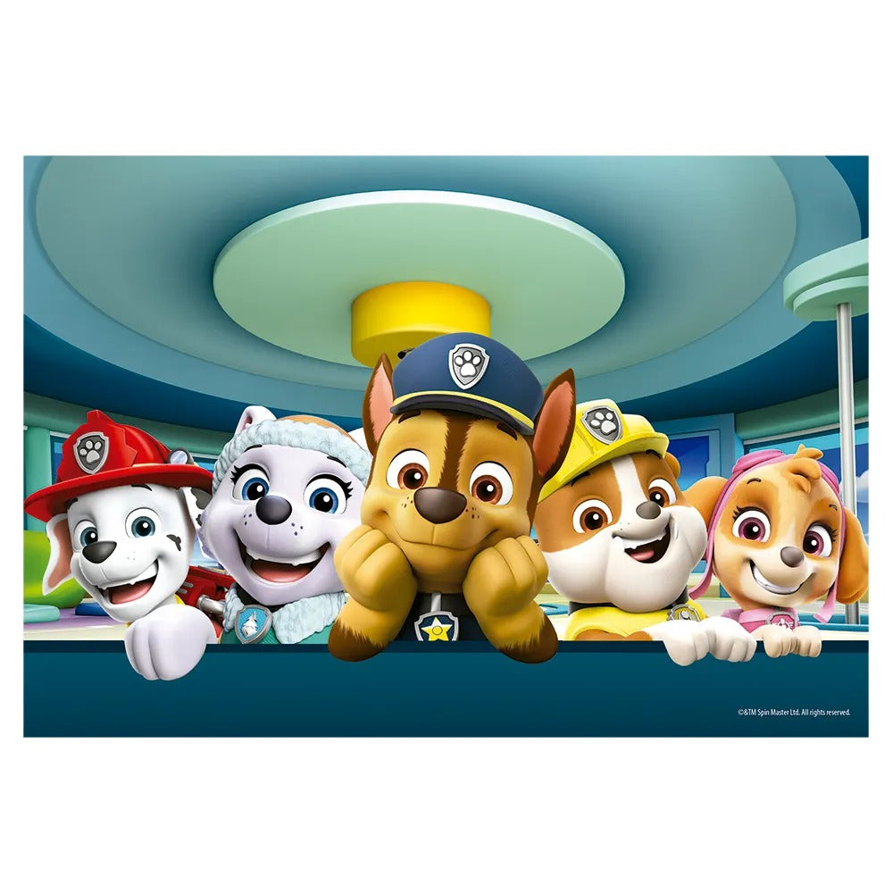 Quebra-Cabeça Infantil Progressivo da Patrulha Canina Grow