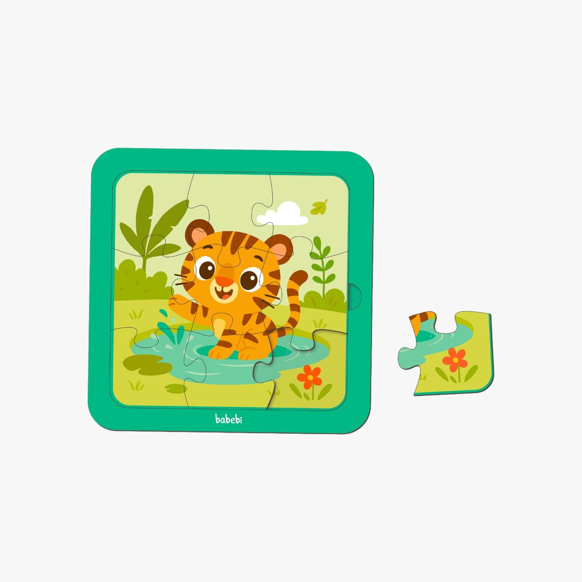 Quebra-Cabeça Infantil Tigre