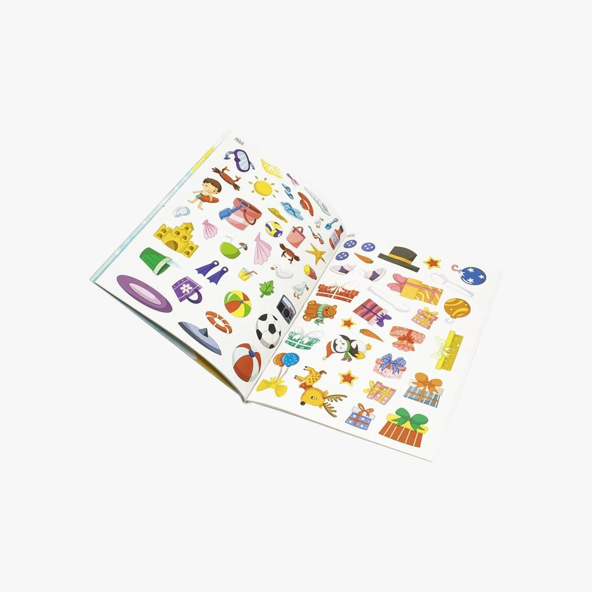 Livro 250 Adesivos - Criando Histórias: Diversão