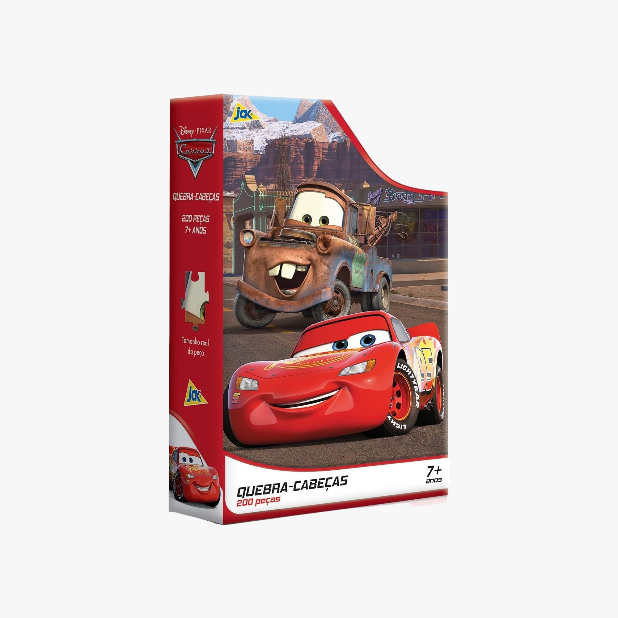 Quebra-Cabeça Carros 200 Peças