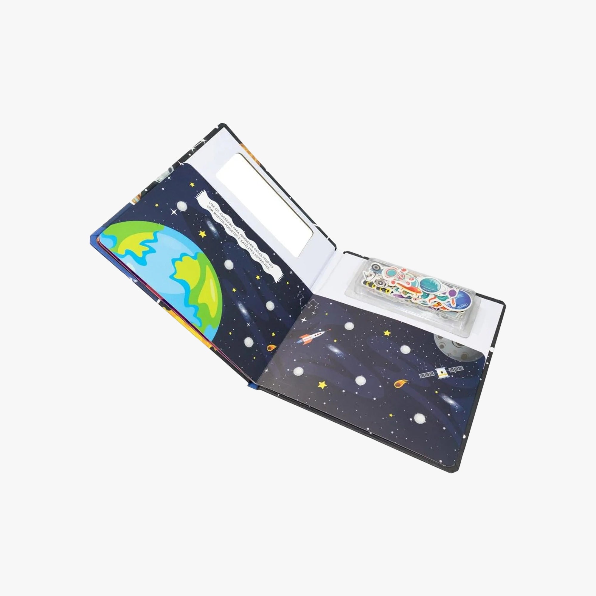 Livro Peças Mágicas - Um livro com velcro: Espaço