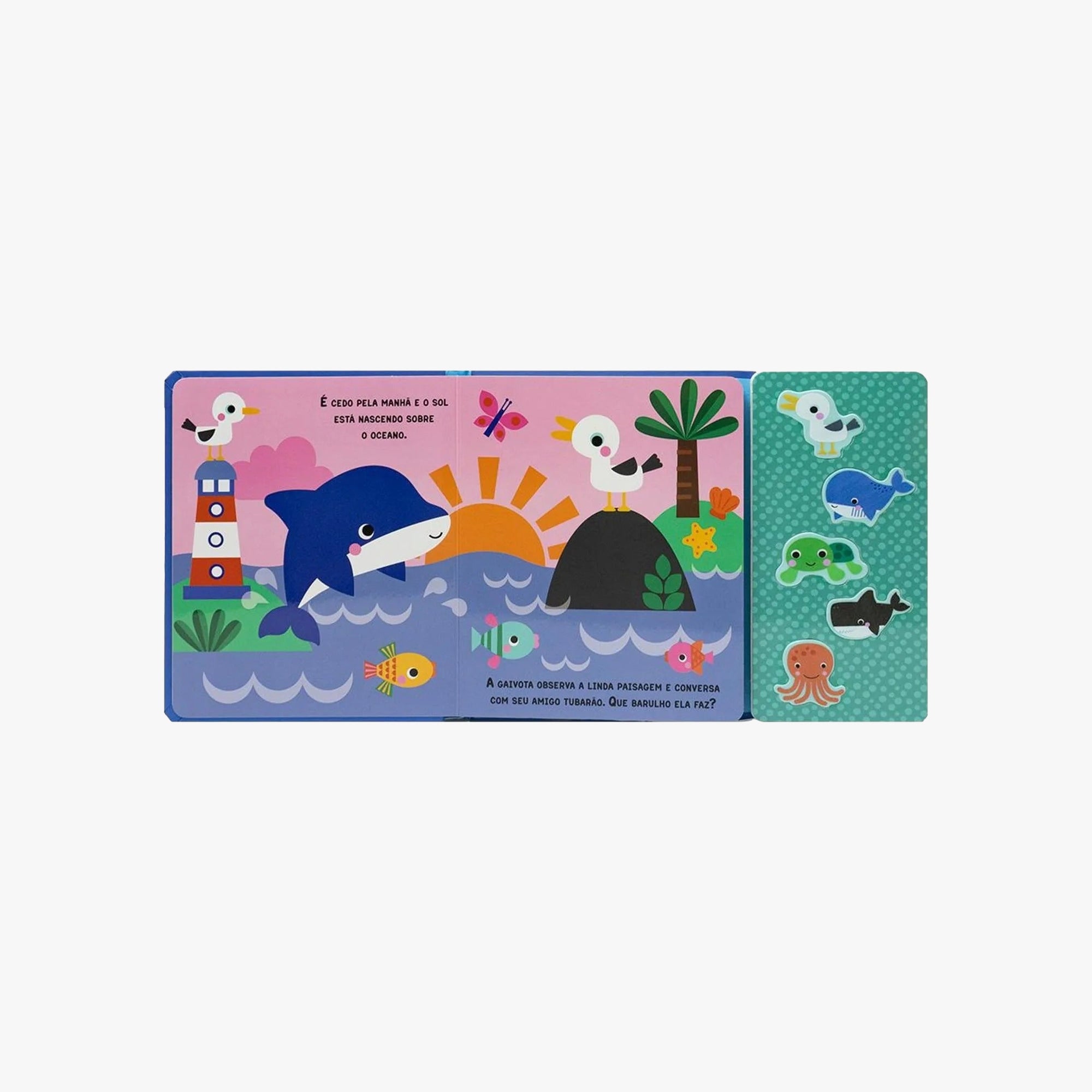 Livro Sonoro e Aventuras Oceano