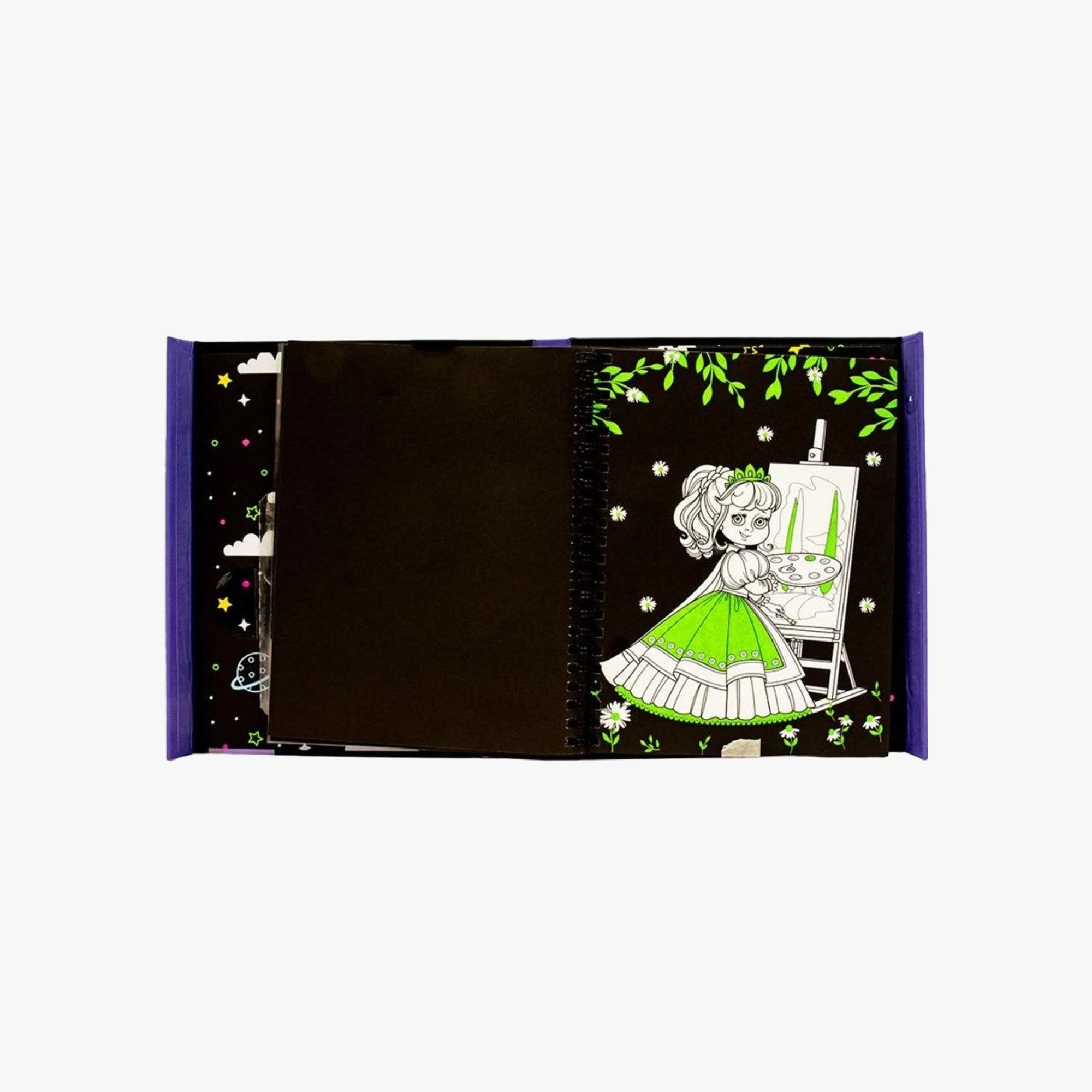 Livro de Colorir Neon Princesas