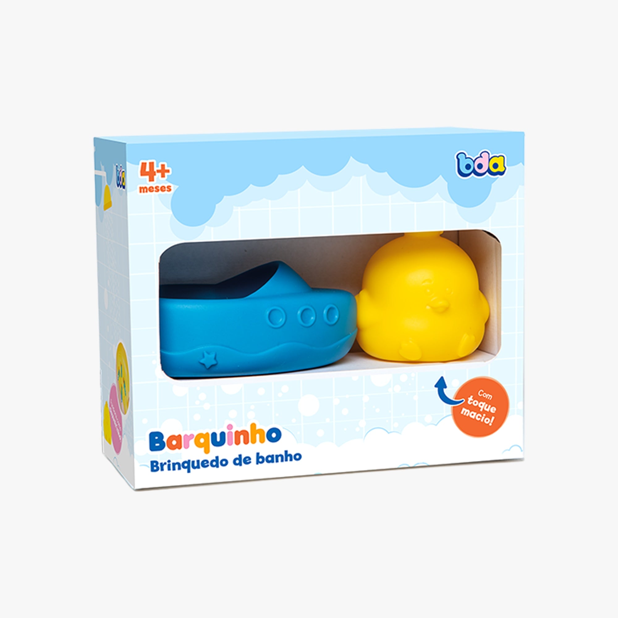 Brinquedo para Bebê Barquinho de Banho