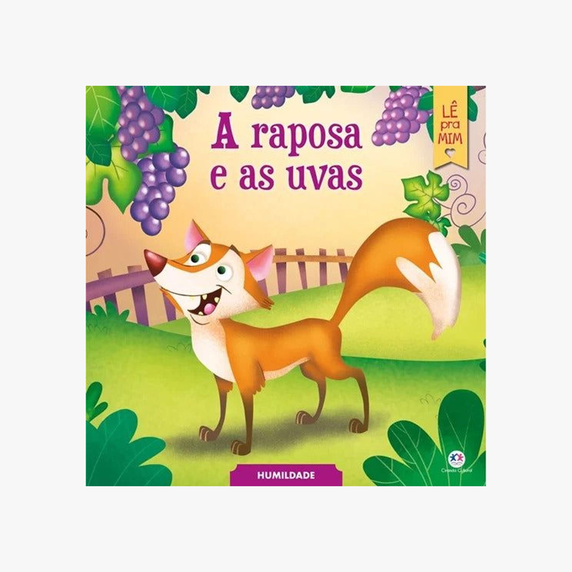 Livro Infantil A Raposa e as Uvas