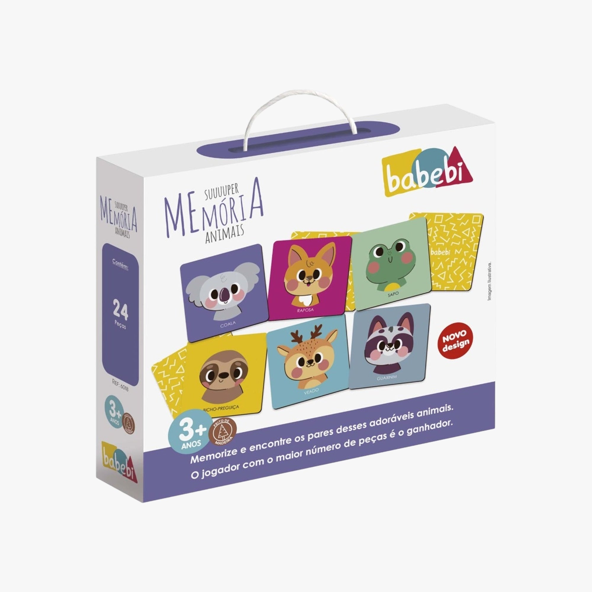 Jogo da Memória Animais