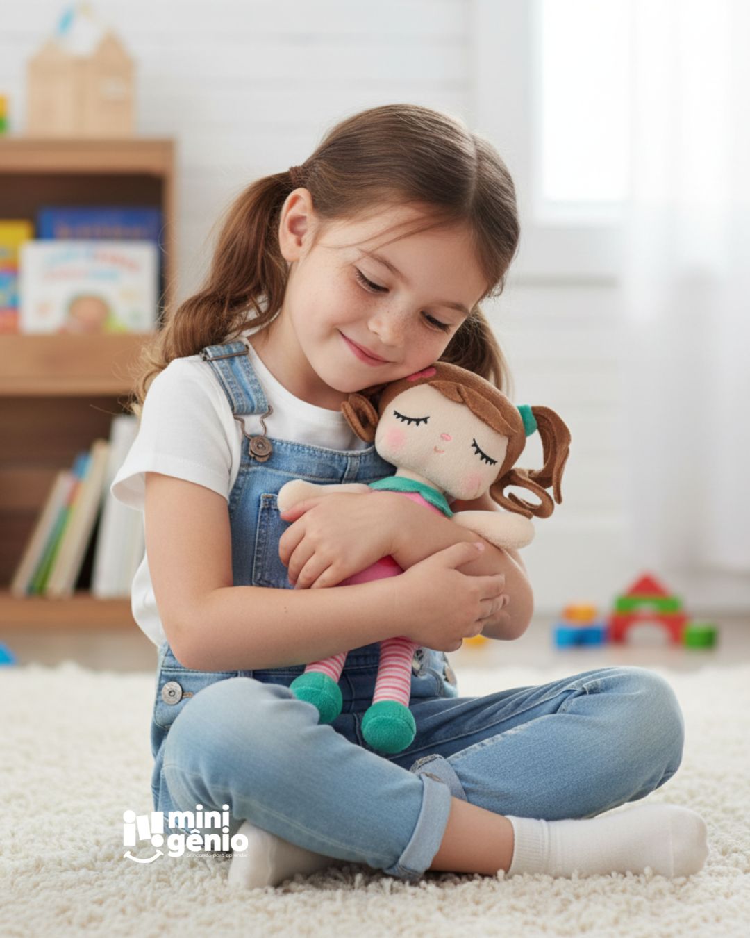 Mini Boneca Infantil de Pano Frutinha Cerejinha