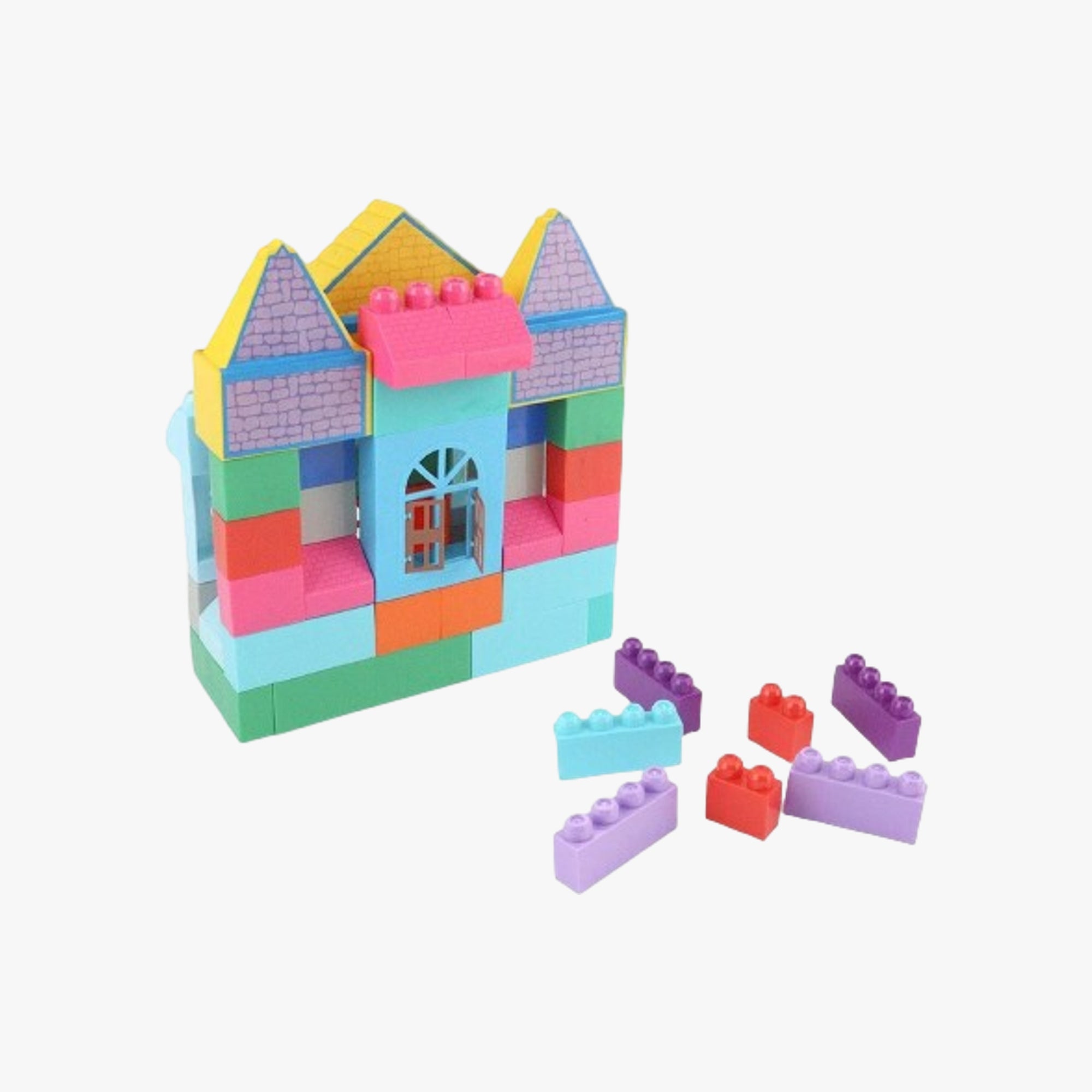 Blocos de Montar 48 Peças Castelo