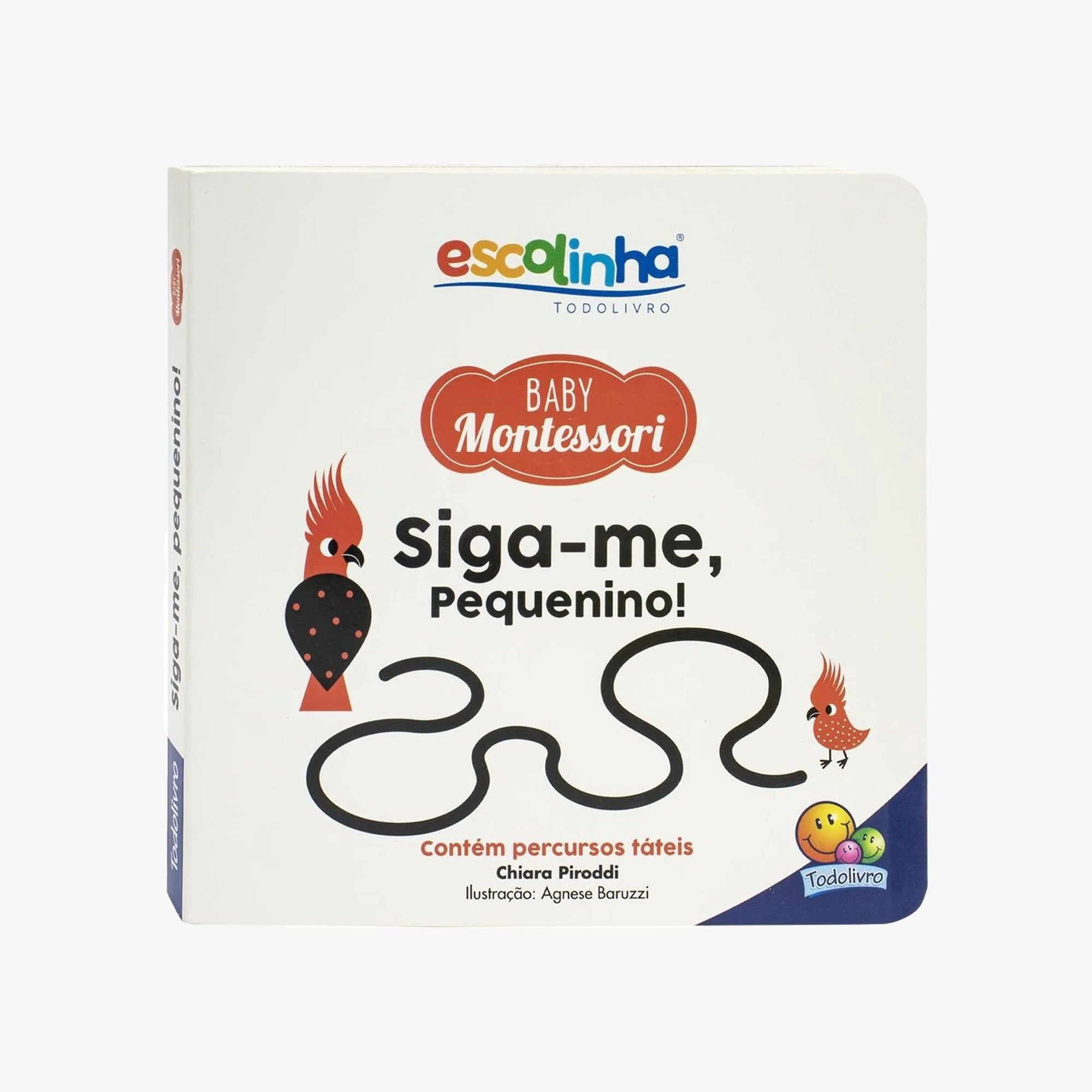 Livro Baby Montessori - Contrastes! Siga-me Pequenino