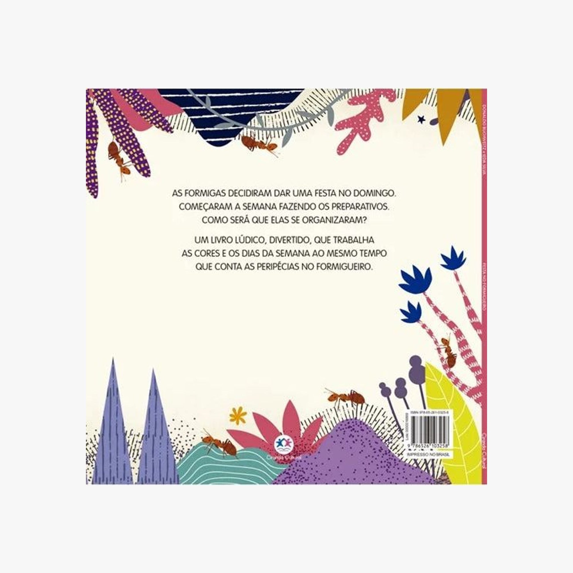 Livro Infantil Festa no Formigueiro
