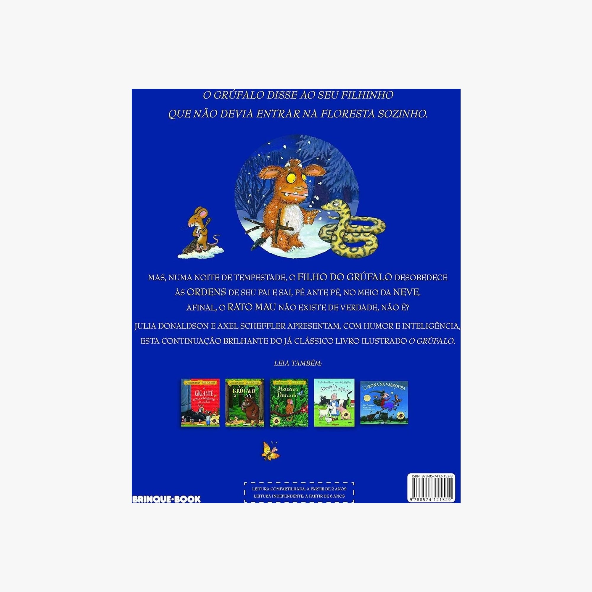 Livro Infantil O Filho do Grúfalo