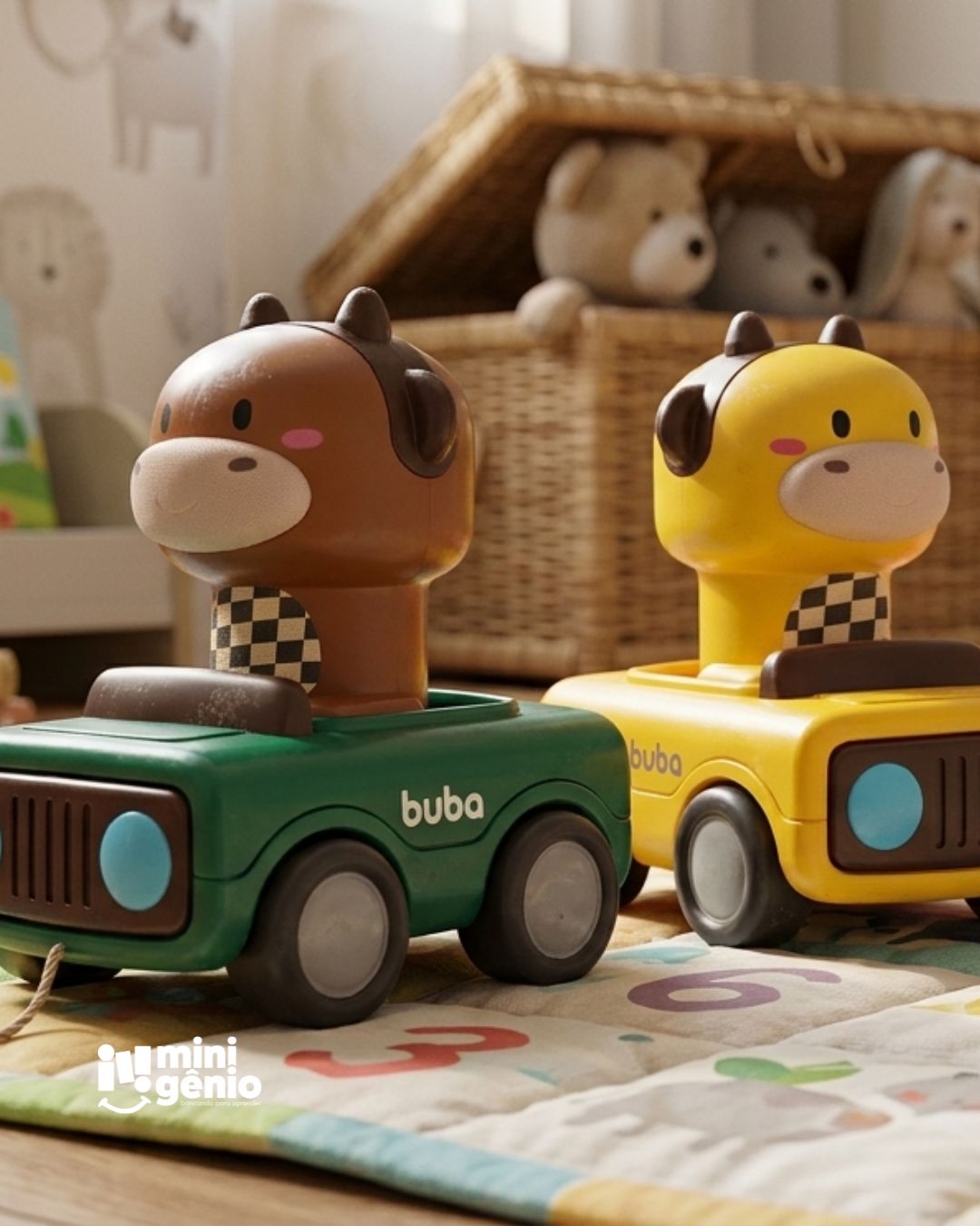 Brinquedo de Bebê Animal Racing - Veículos