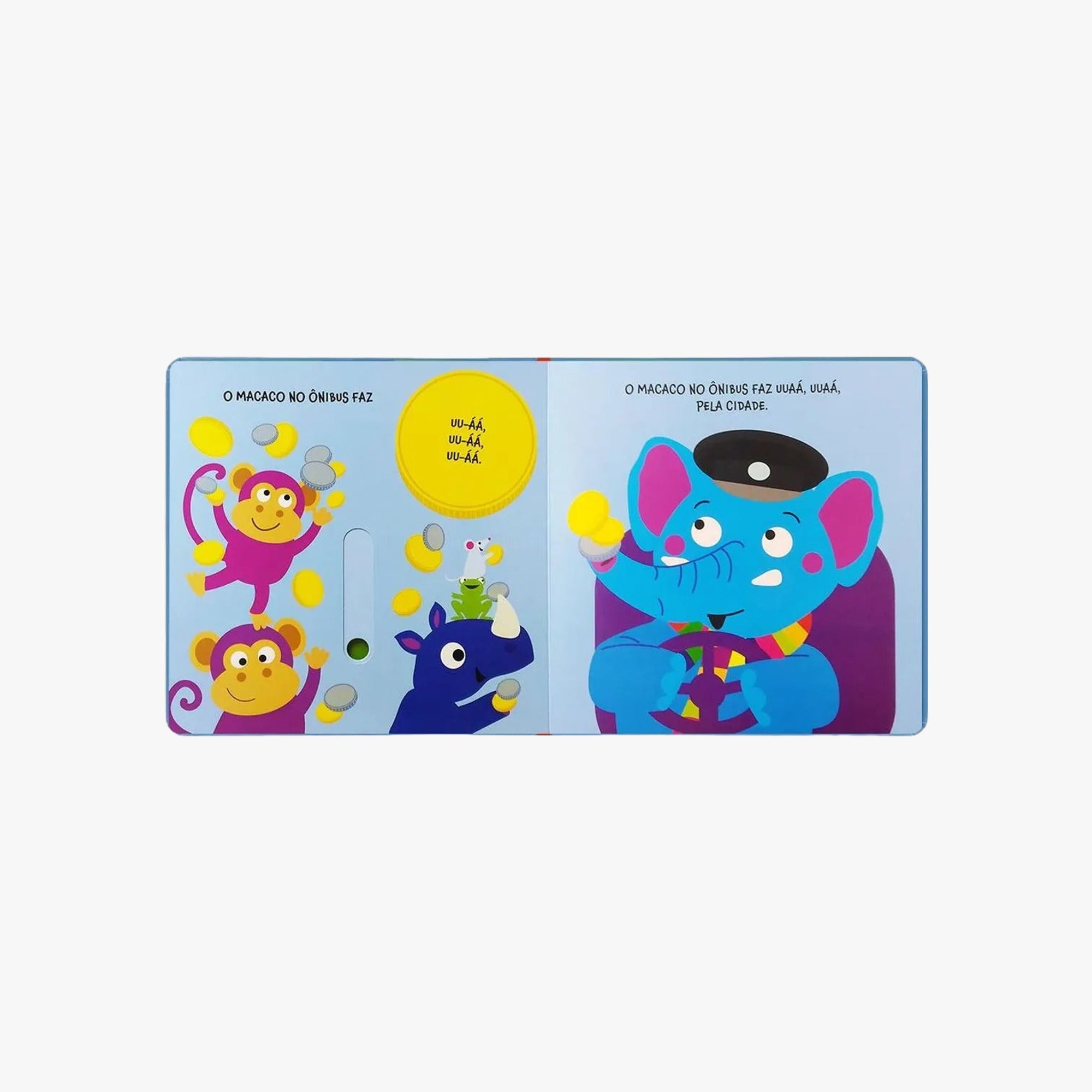Livro Infantil Abas A Roda do Ônibus