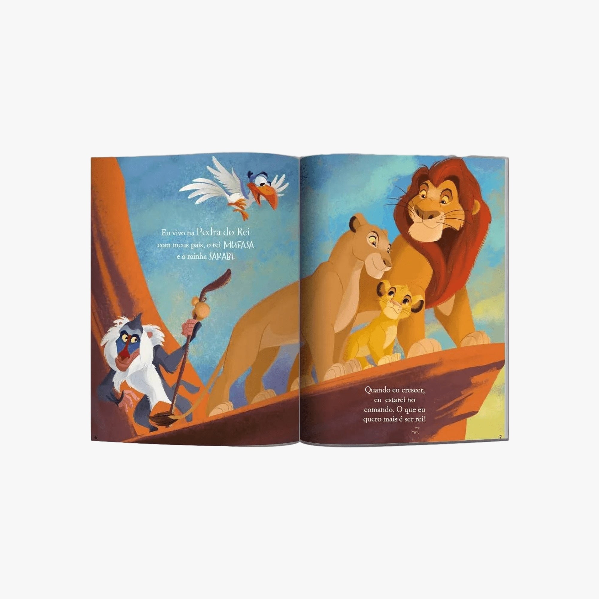 Livro Infantl Rei Leão Eu Sou O Simba