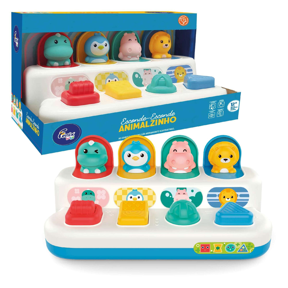 Brinquedo Esconde-Esconde de Animais