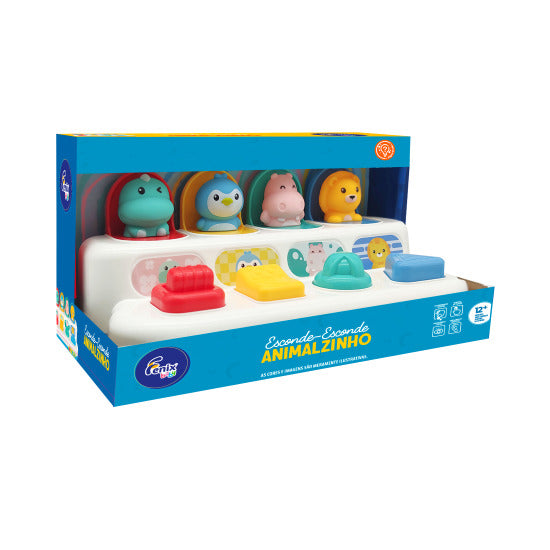 Brinquedo Esconde-Esconde de Animais
