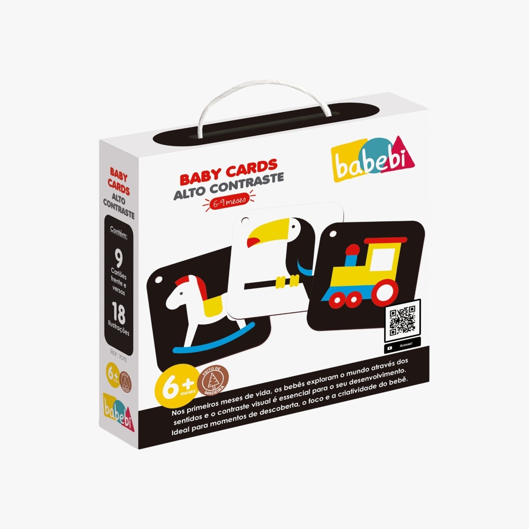 Baby Cards Alto Contraste 6-9 meses