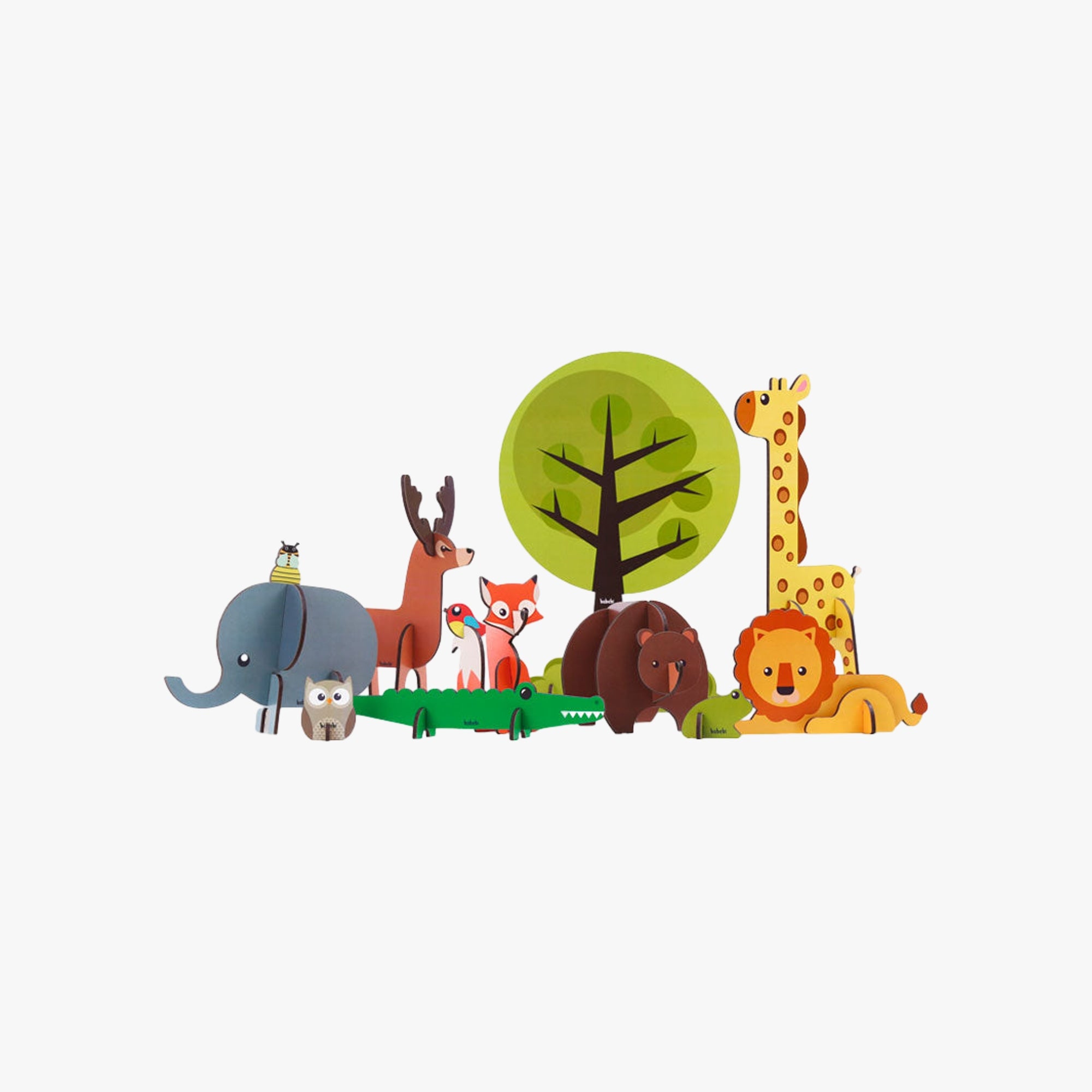 Quebra-Cabeça 3D Savana