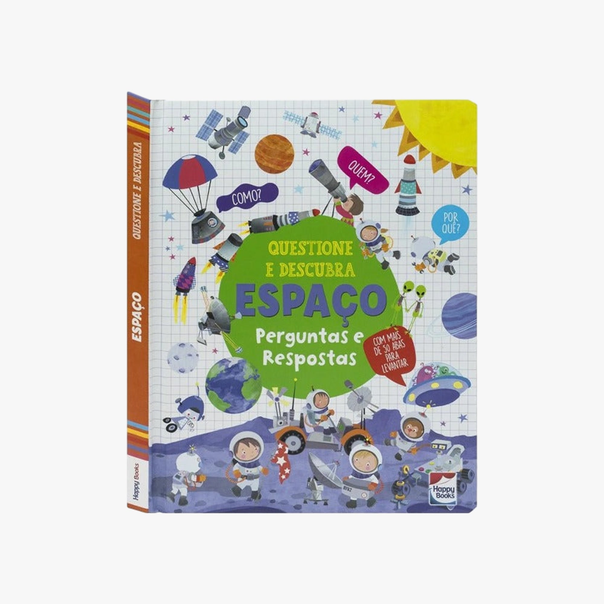 Livro com Abas: Questione e Descubra Espaço