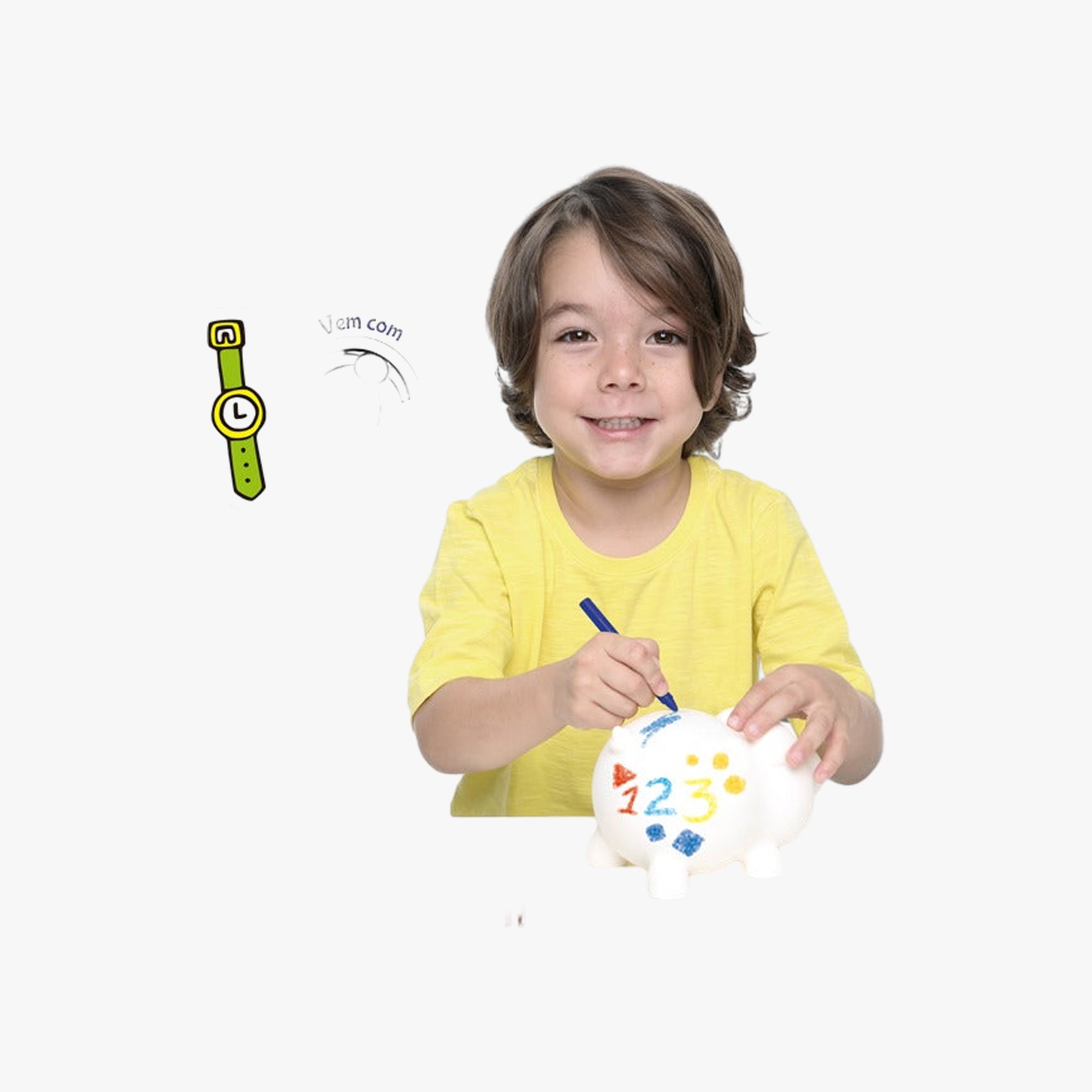 Brinquedo Infantil Meu Primeiro Cofrinho