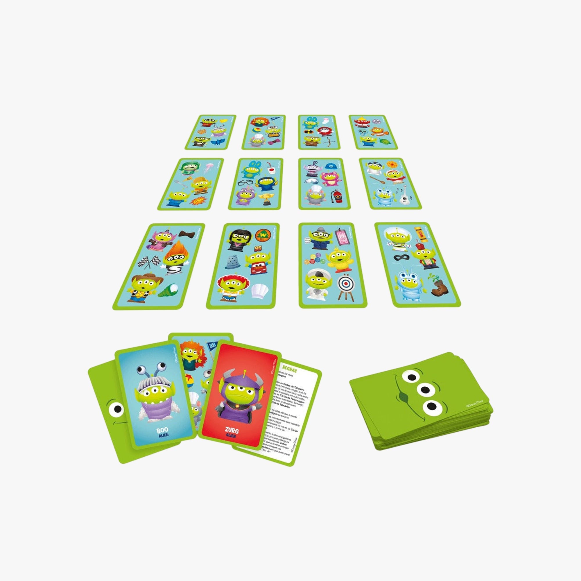 Jogo Infantil de Cartas Eu Vi! Toy Story