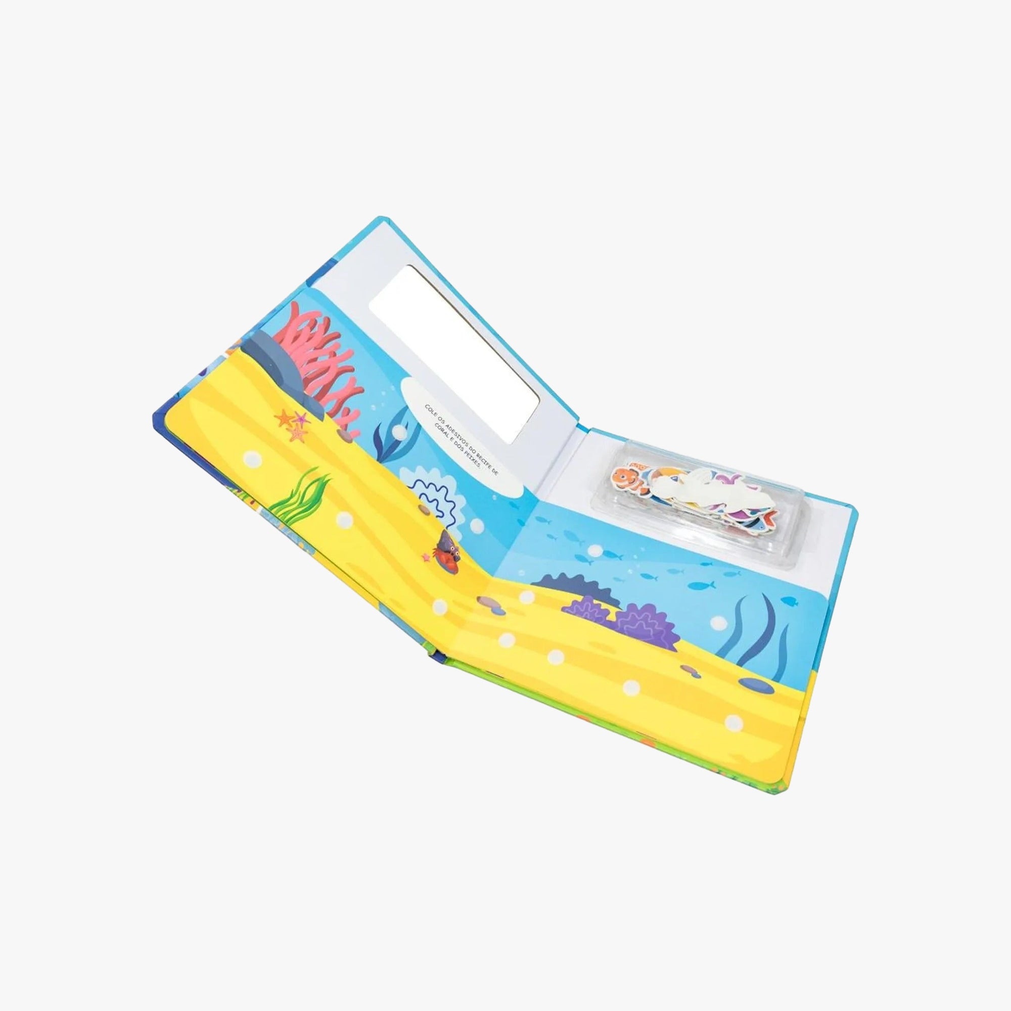 Livro Peças Mágicas - Um livro com velcro: Oceano