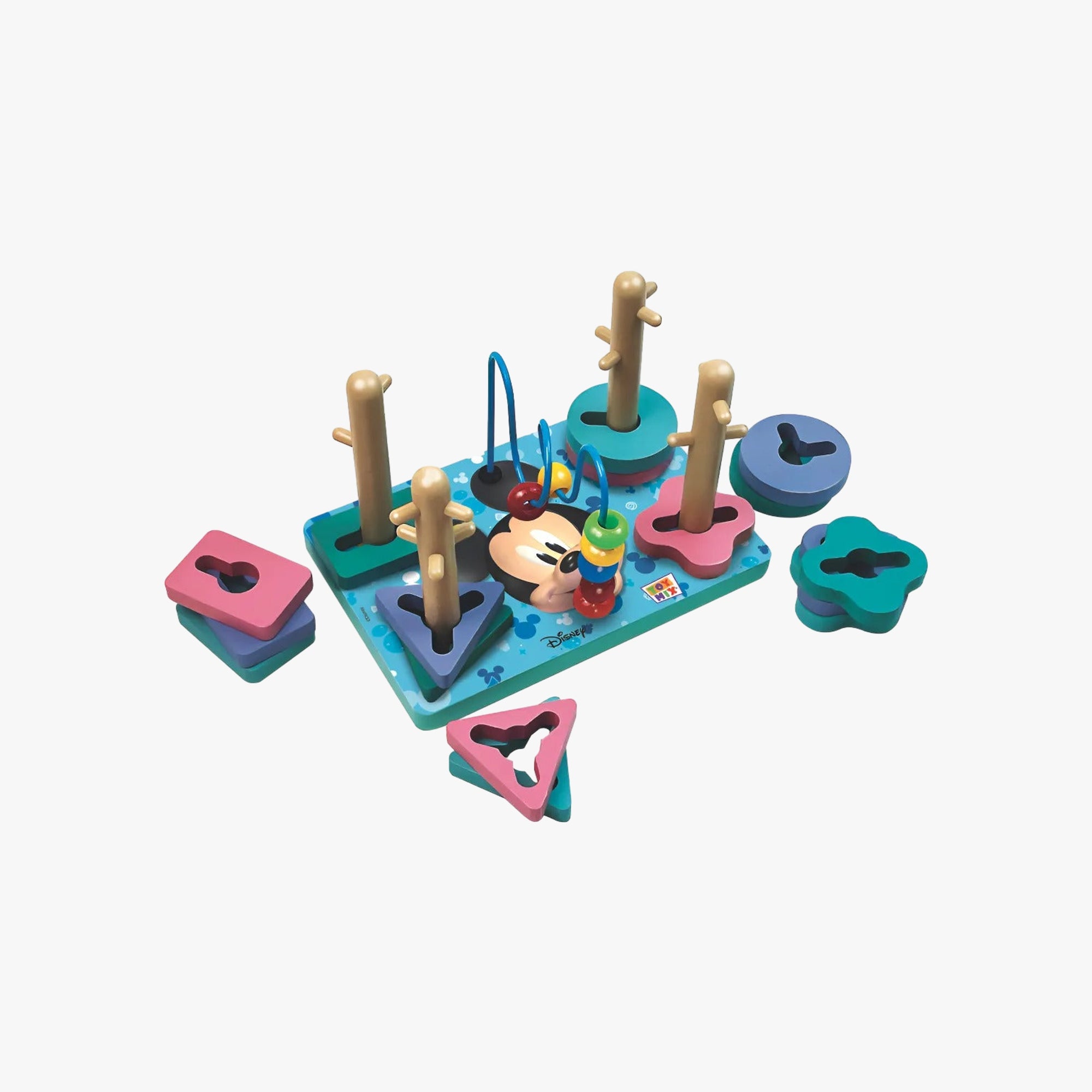 Brinquedo Aramado Divertido Cores e Formas Mickey