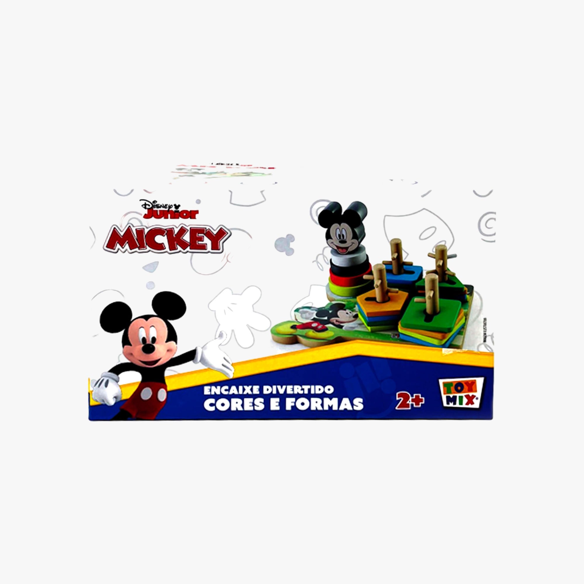 Brinquedo Educativo Encaixe Divertido Mickey