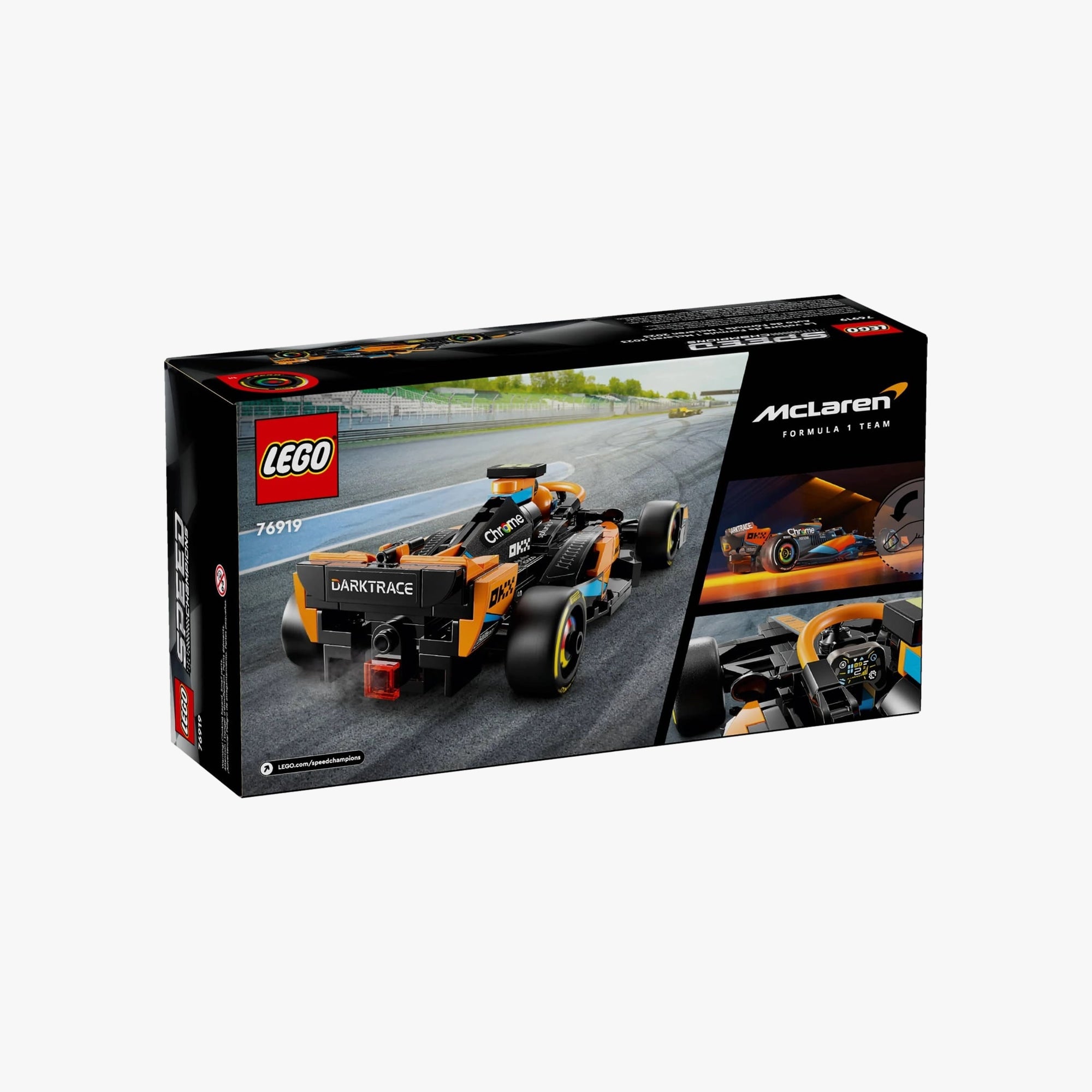 Lego Speed Champions - Carro de corrida de Fórmula 1 da McLaren 2023