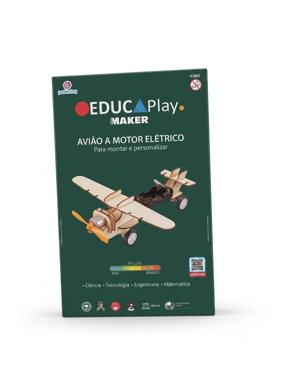 Brinquedo de Montar - Educaplay Maker  PoliLab - Sortido