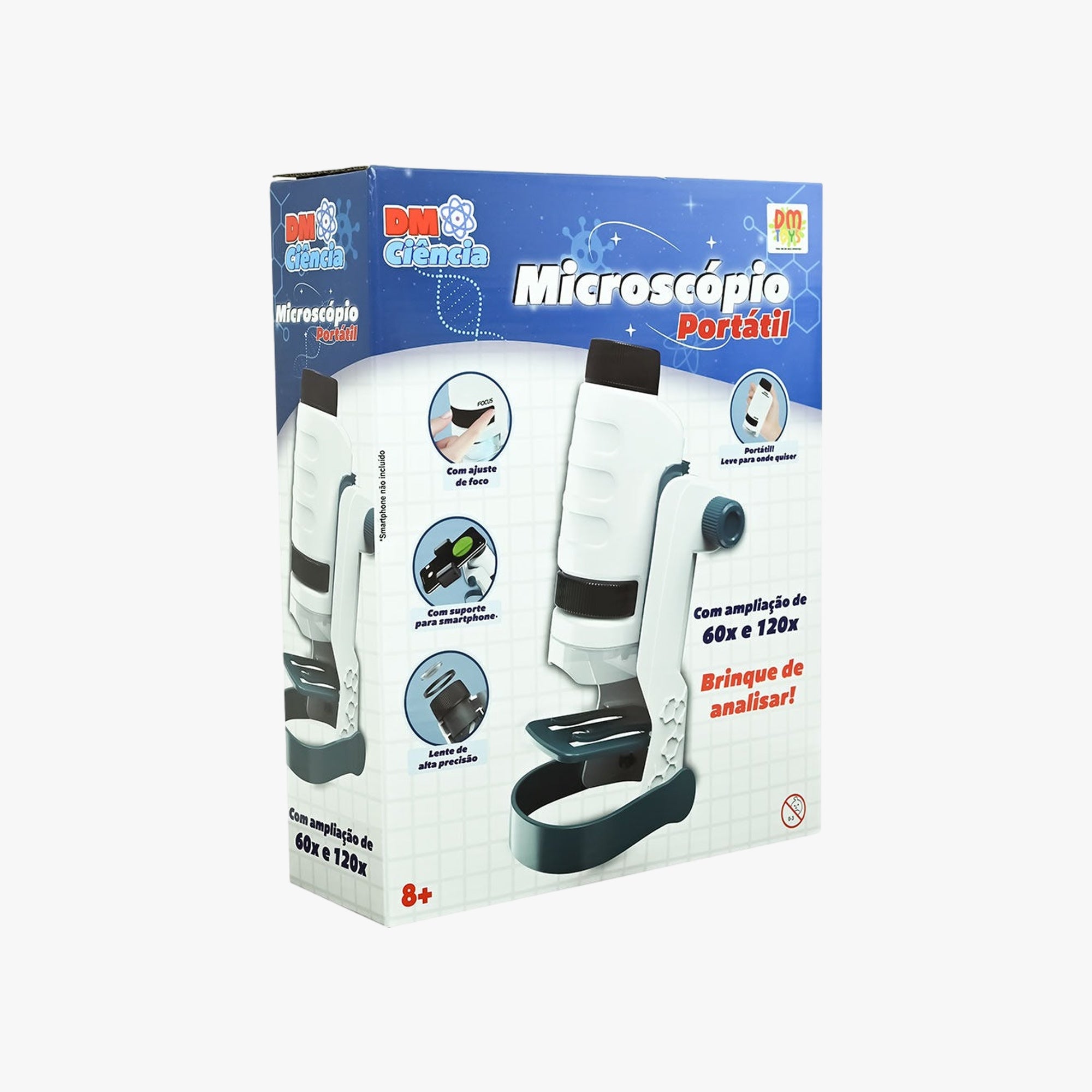 Microscópio Portátil DM Ciência