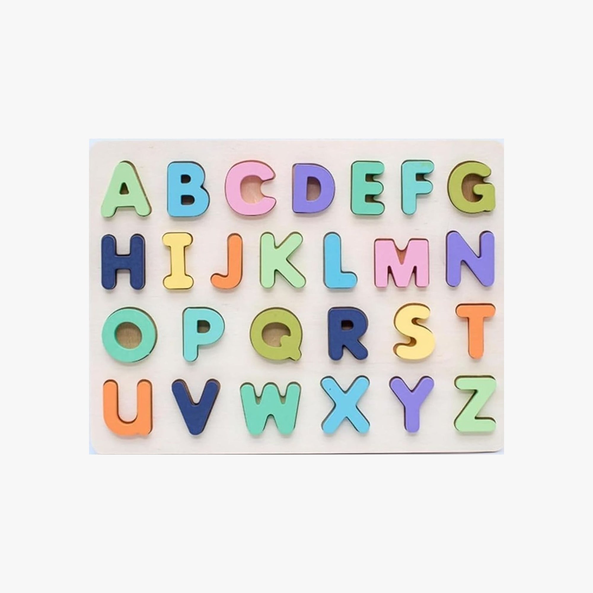 Brinquedo Educativo Encaixe Divertido Letras