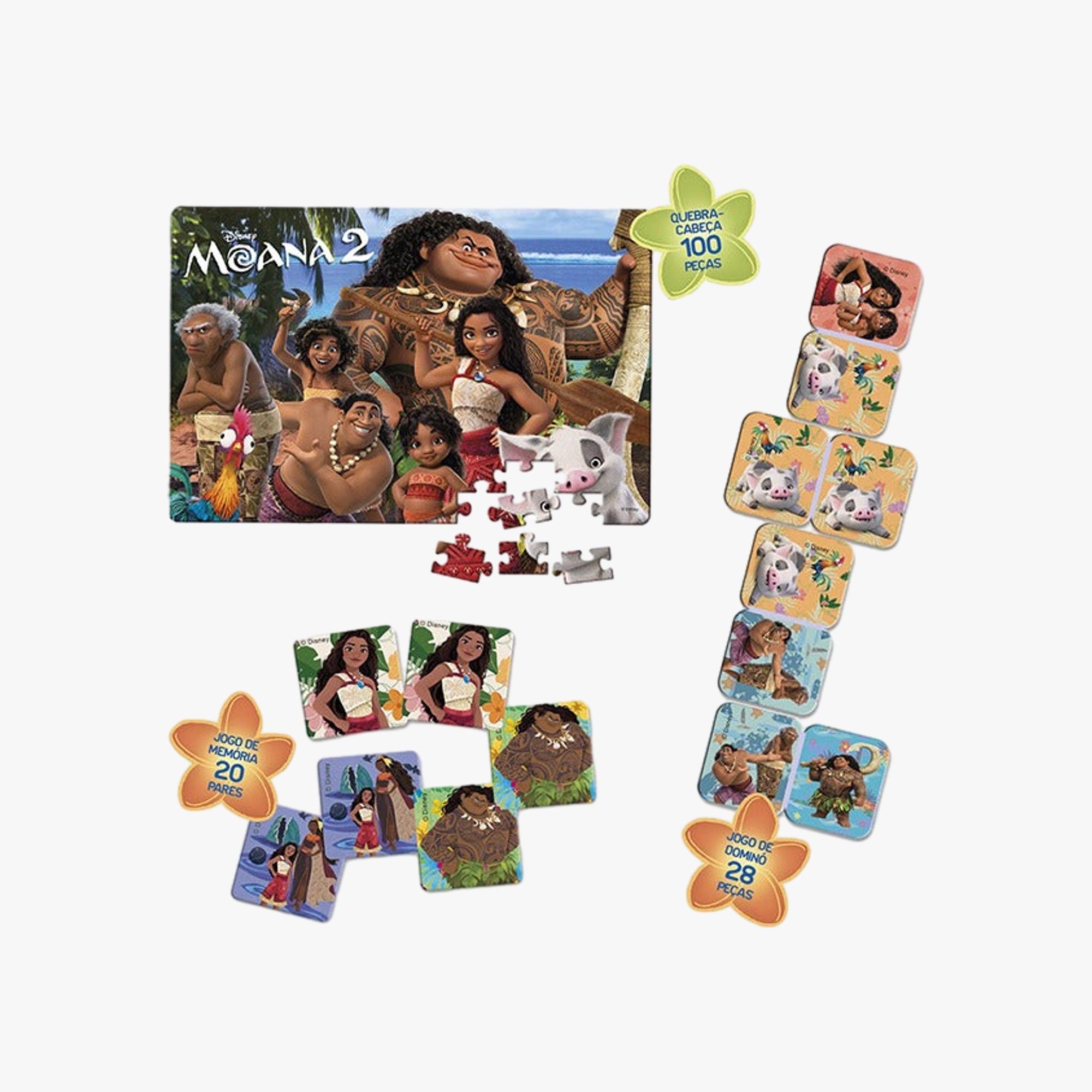 Super Kit da Moana Junior 3 em 1