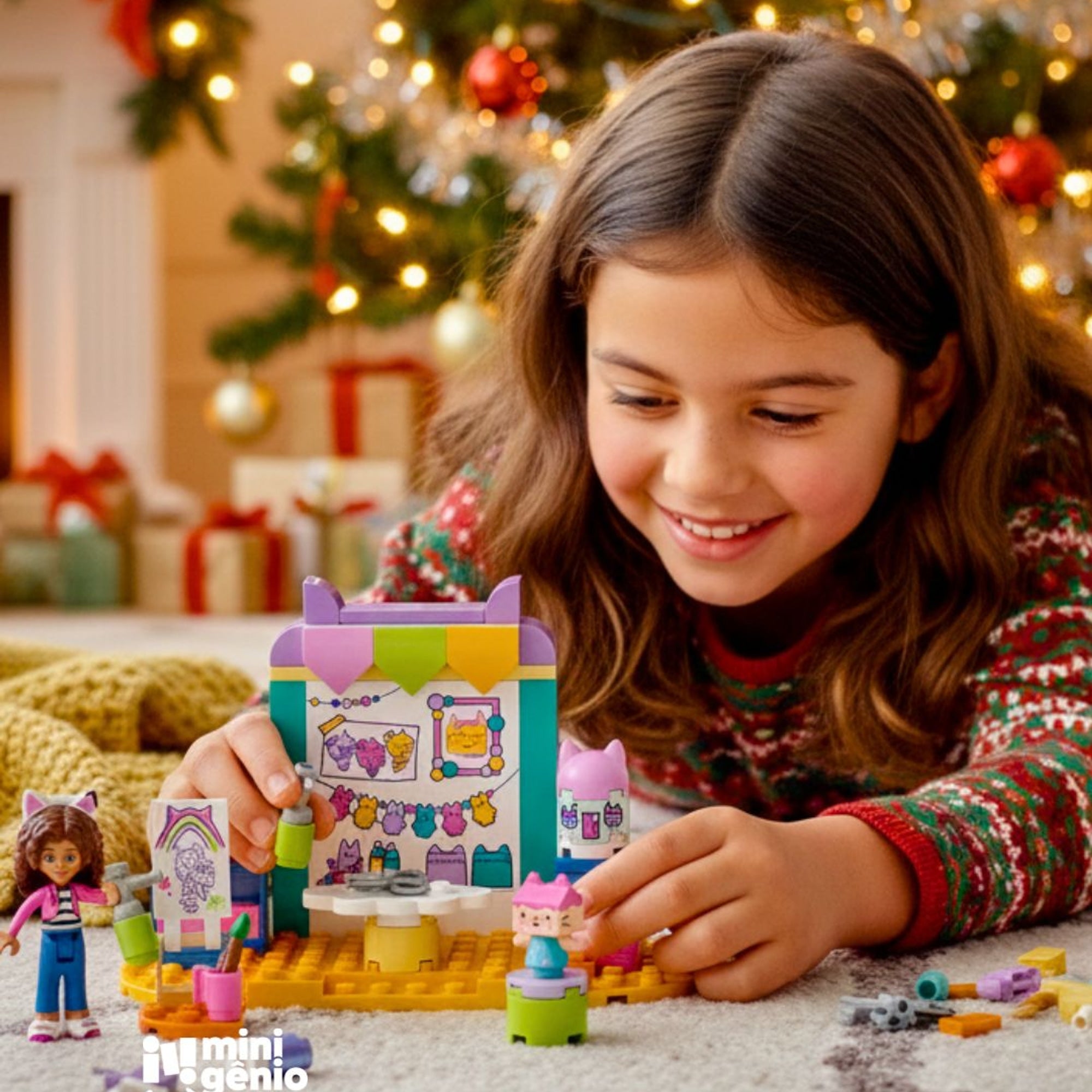 Lego Gabby's Dollhouse - Artesanato com Baby Box