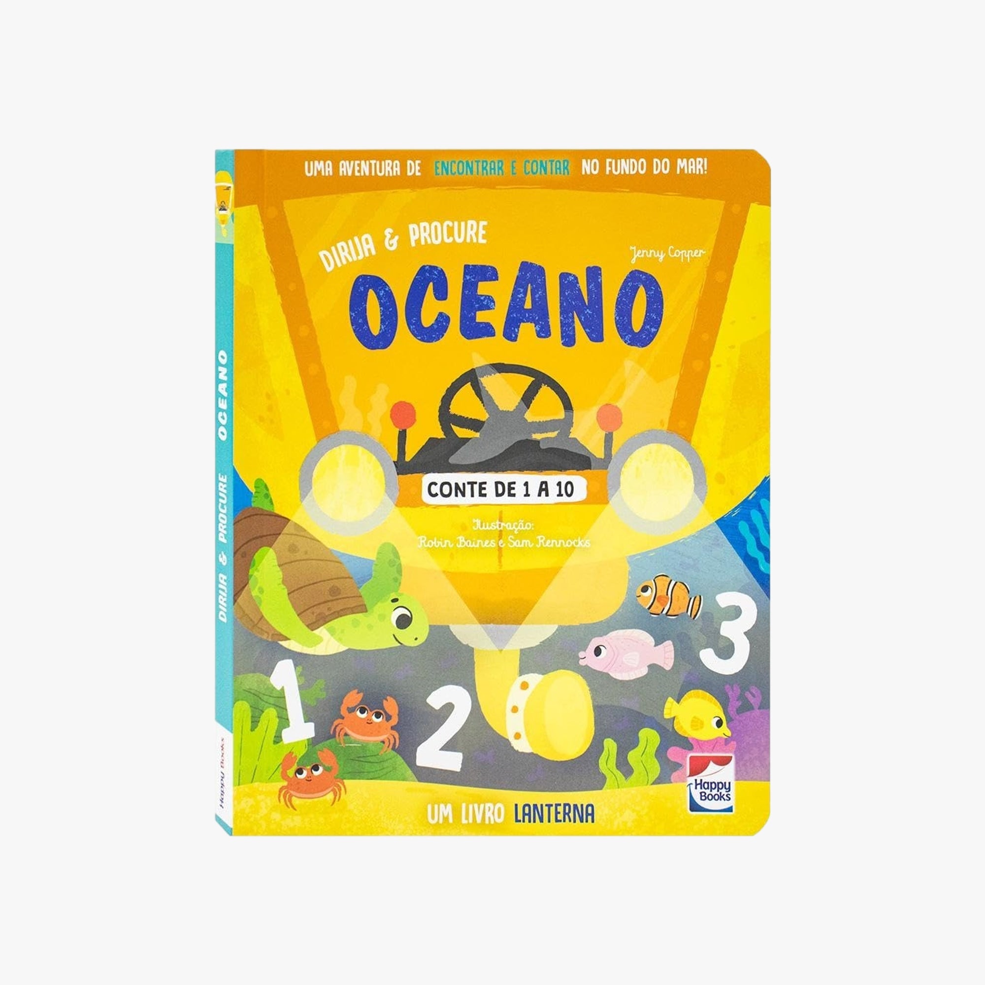 Livro Lanterna Oceano Dirija e Procure