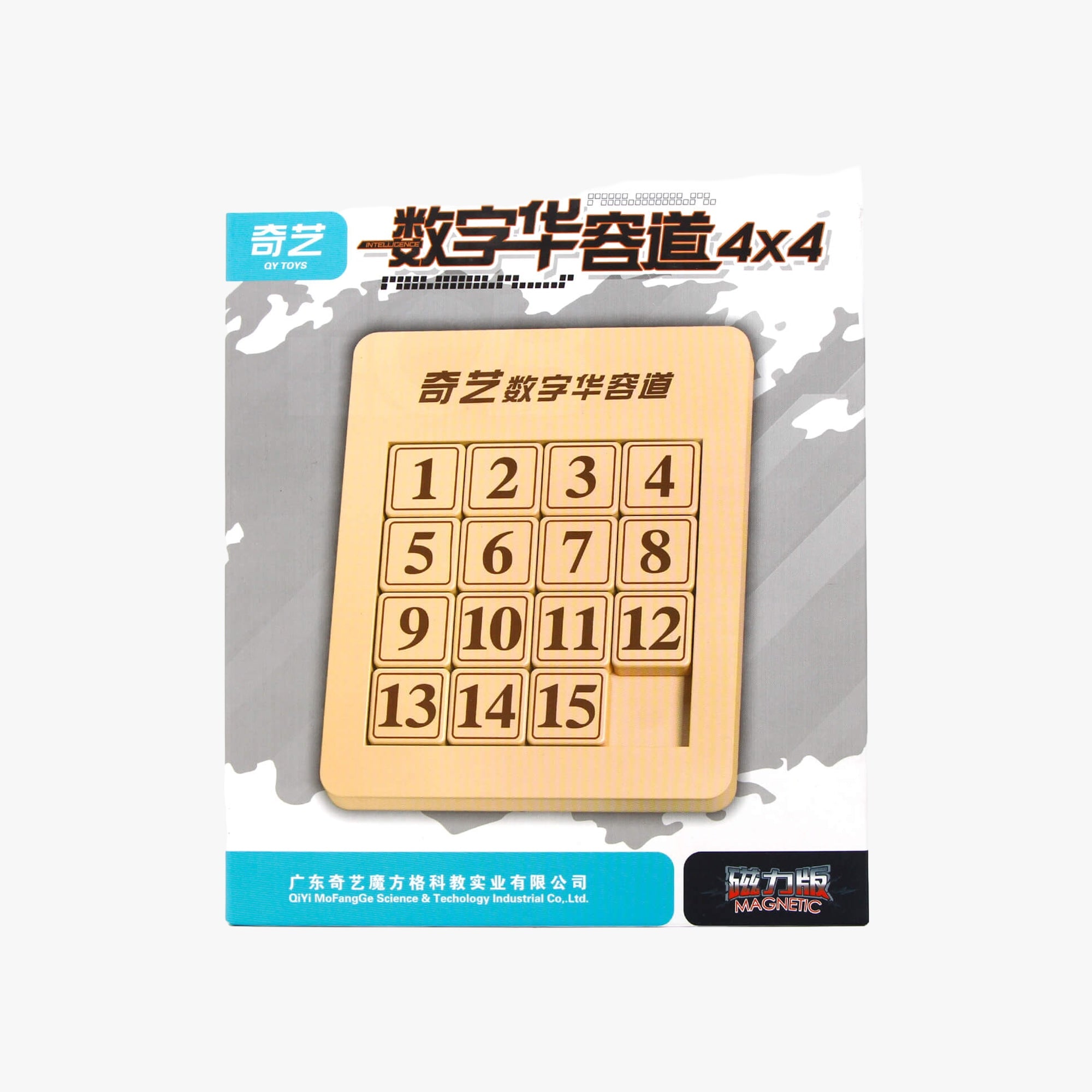 Sliding puzzle 4x4 magnético QiYi
