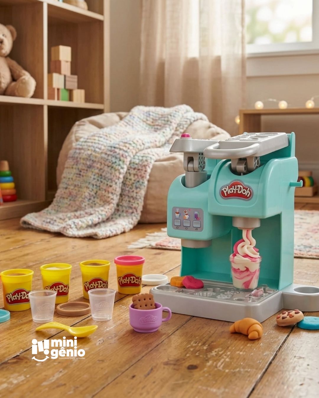 Conjunto Massa de Modelar - Brincando de Cafeteria