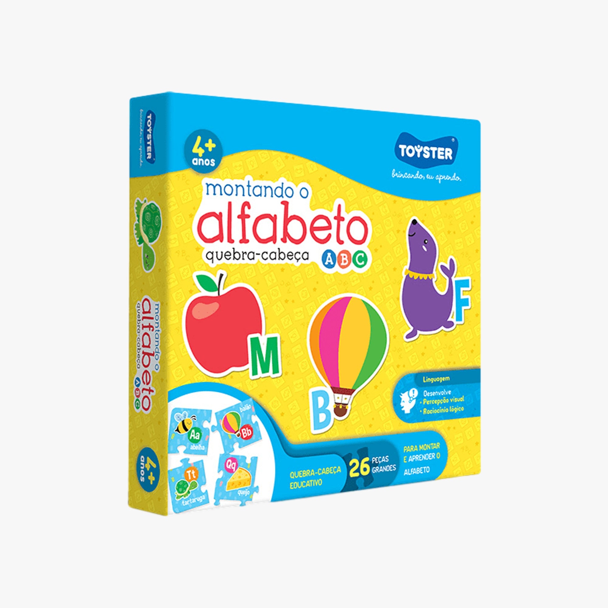 Quebra-Cabeça Montando Alfabeto
