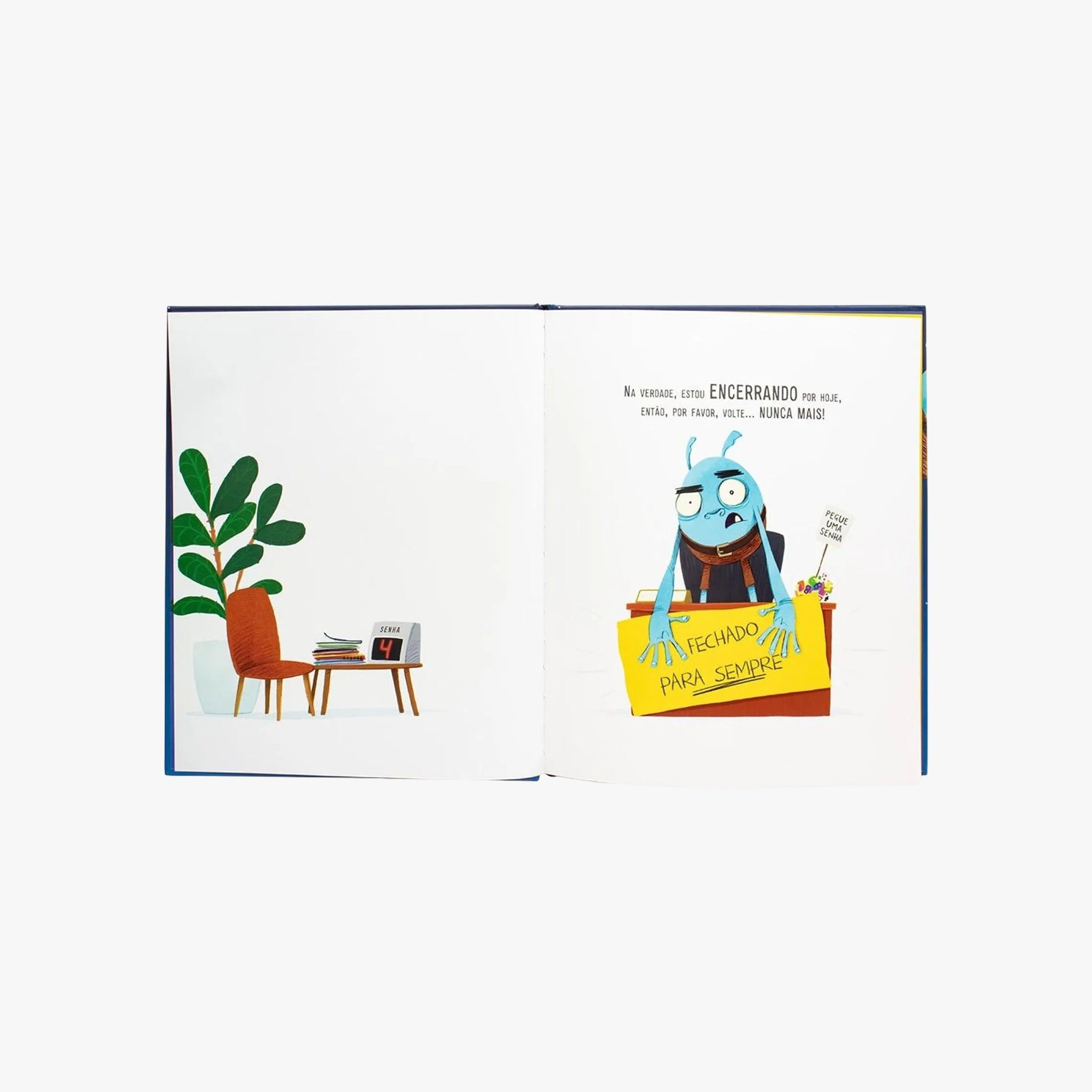 Livro Infantil Não abra este livro...Definitivamente