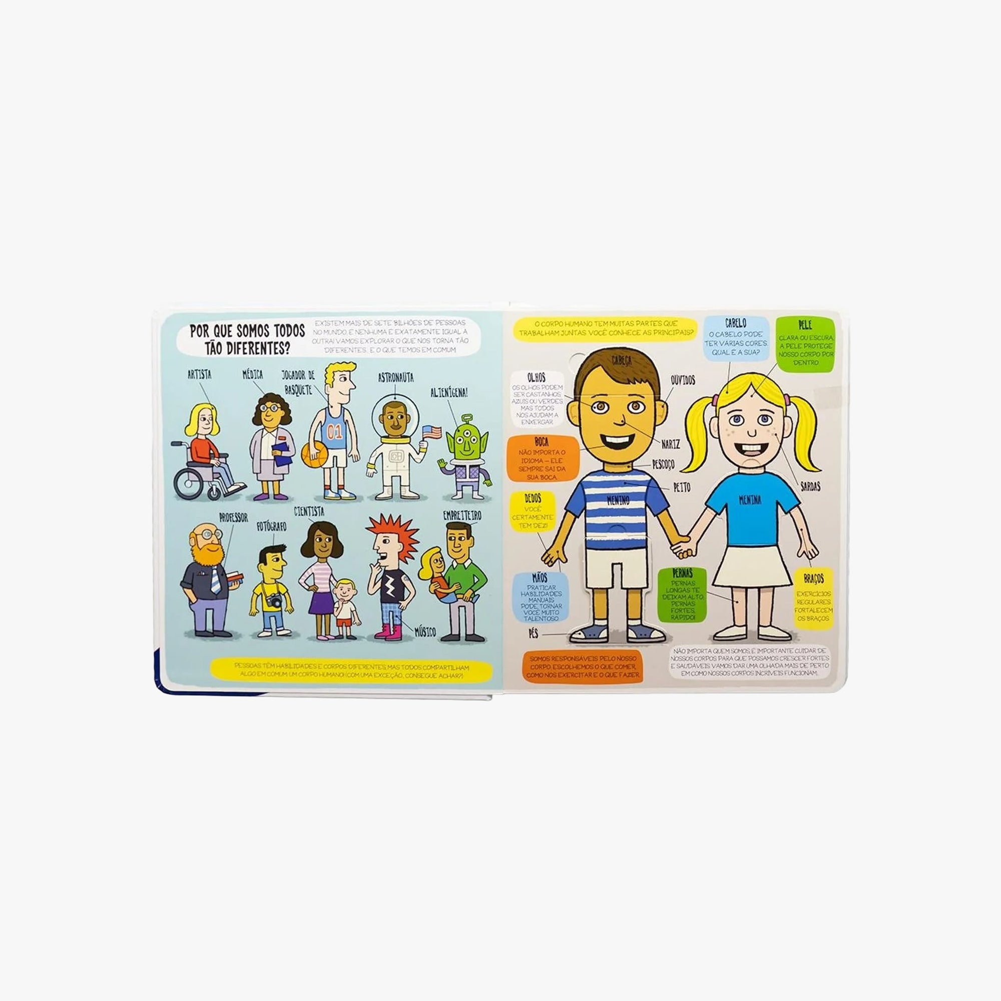 Livro Pequenos Exploradores: Meu Incrível Corpo
