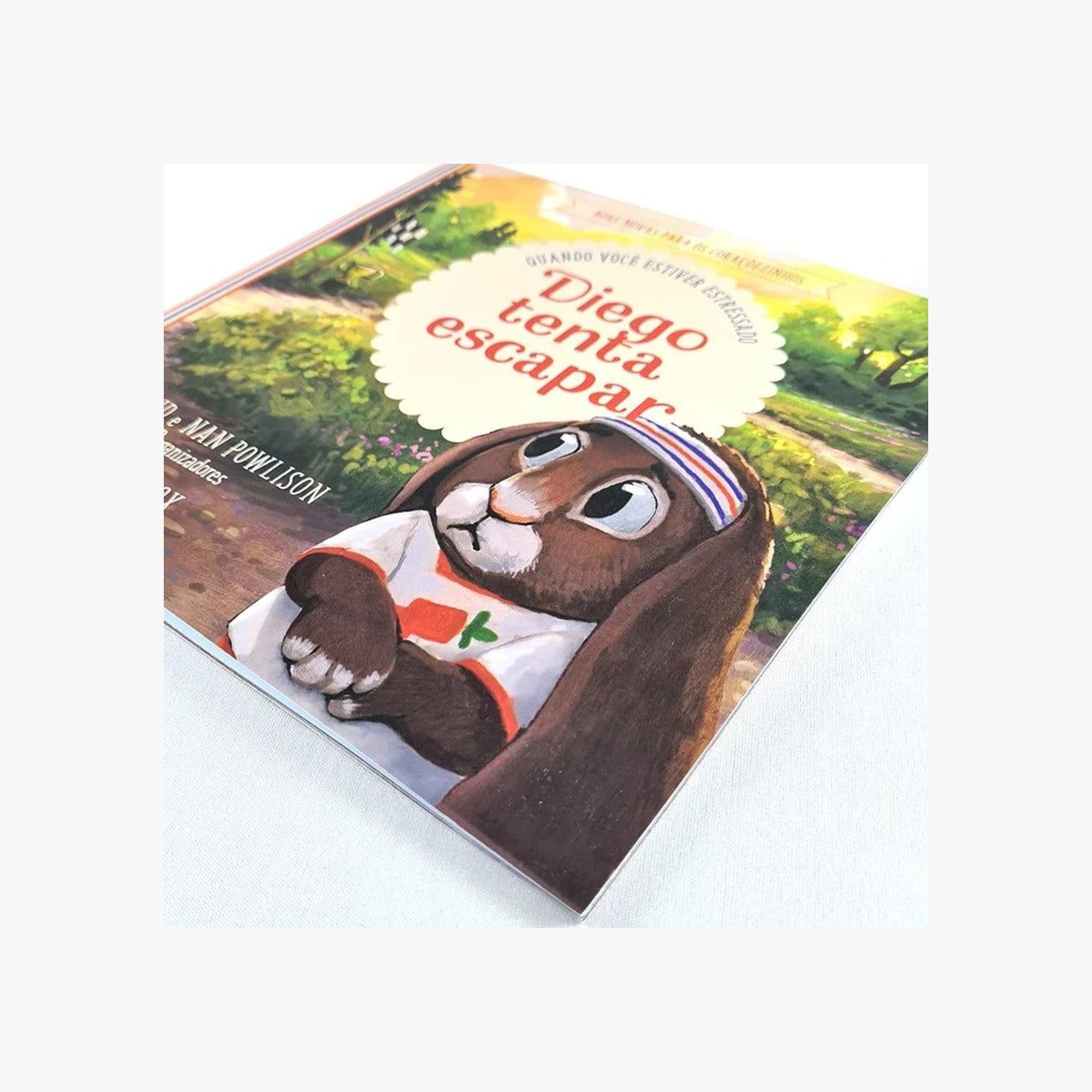 Livro Diego tenta escapar: Quando estiver estressado