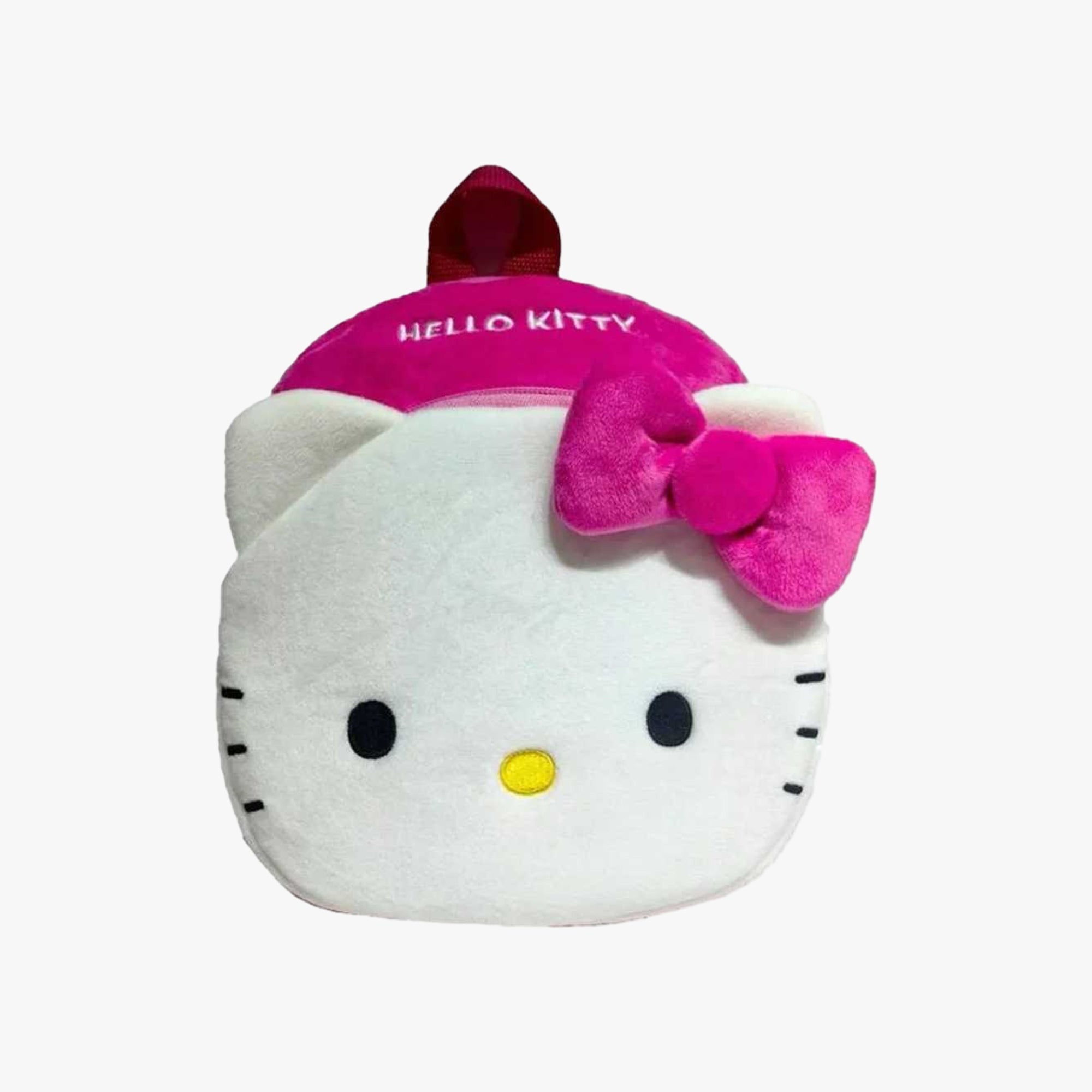 Mochila Infantil de Pelúcia Hello Kitty