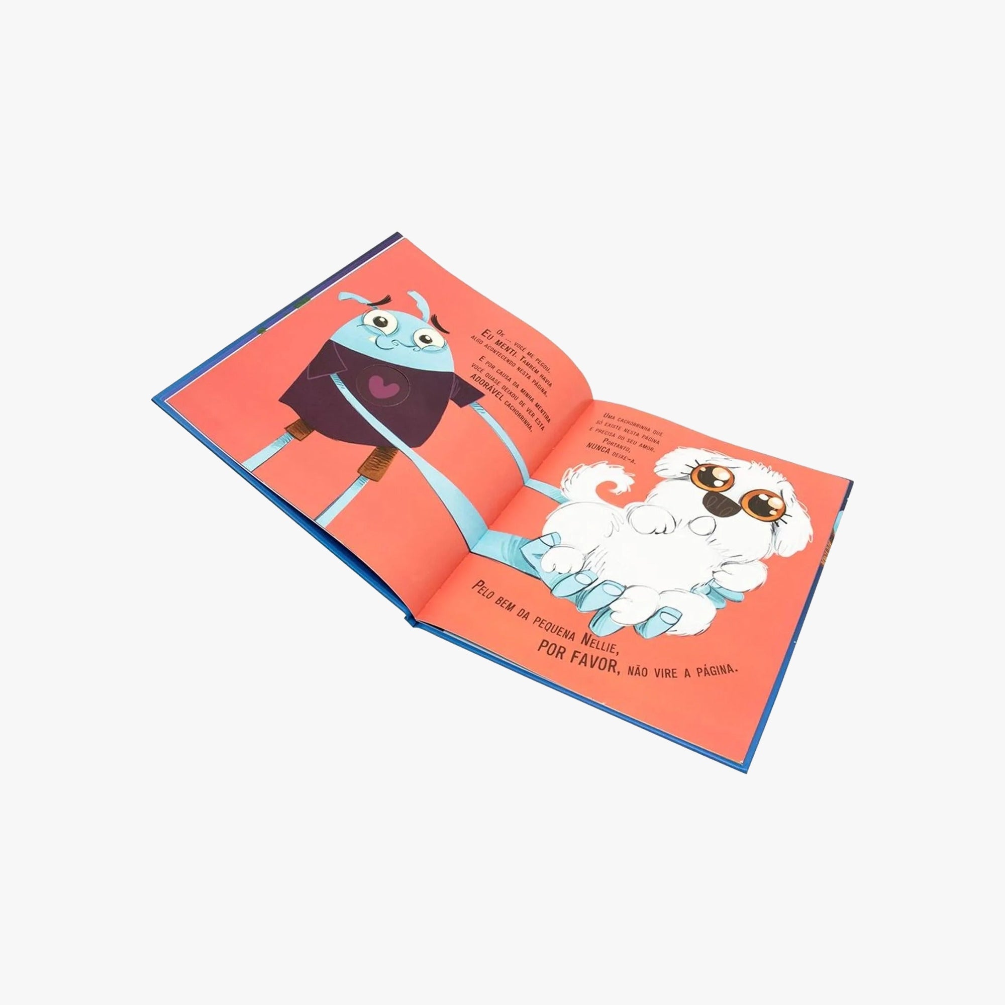 Livro Infantil Não abra este livro...Definitivamente