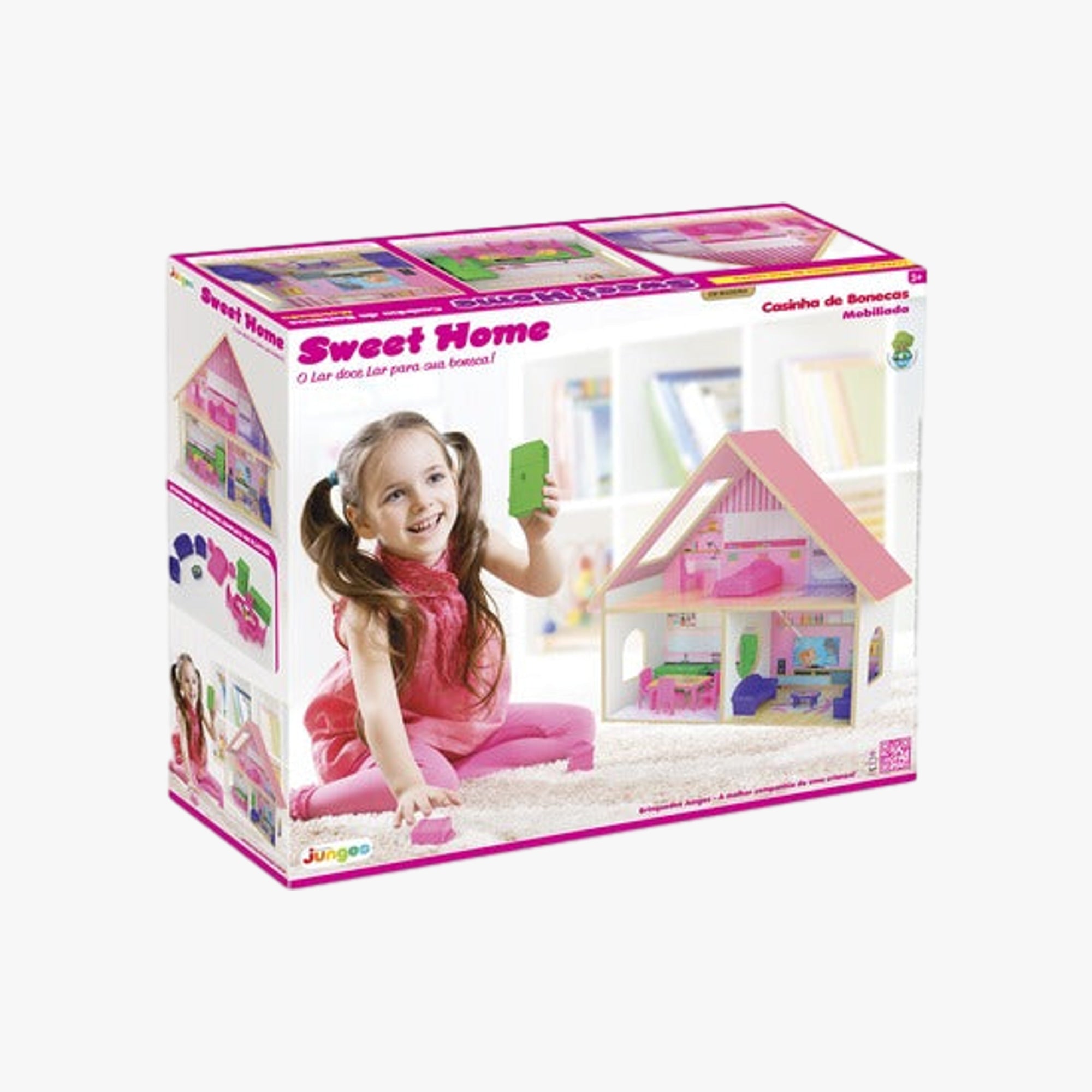 Casinha de Boneca em Madeira Sweet Home