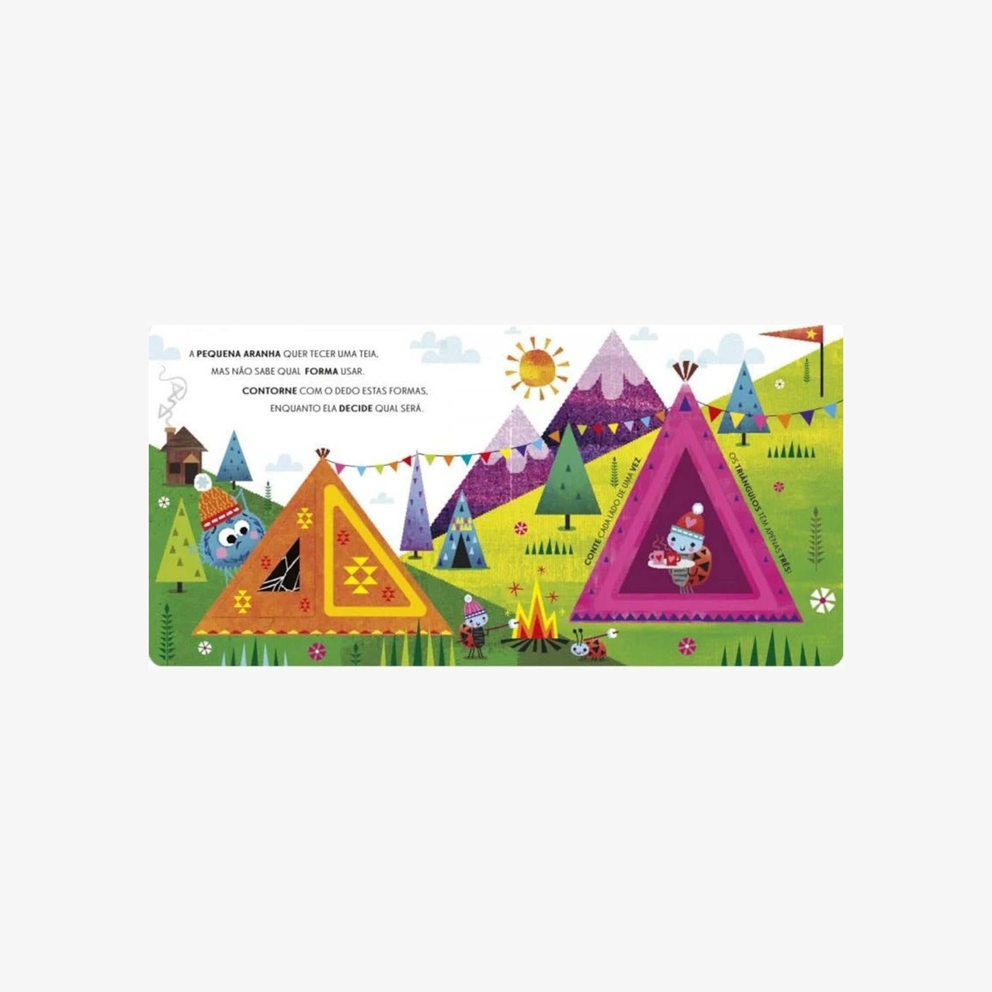 Livro Infantil  Formas da Aranha