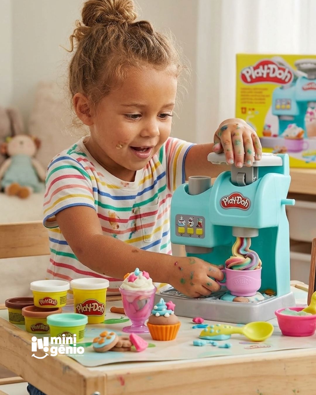 Conjunto Massa de Modelar - Brincando de Cafeteria