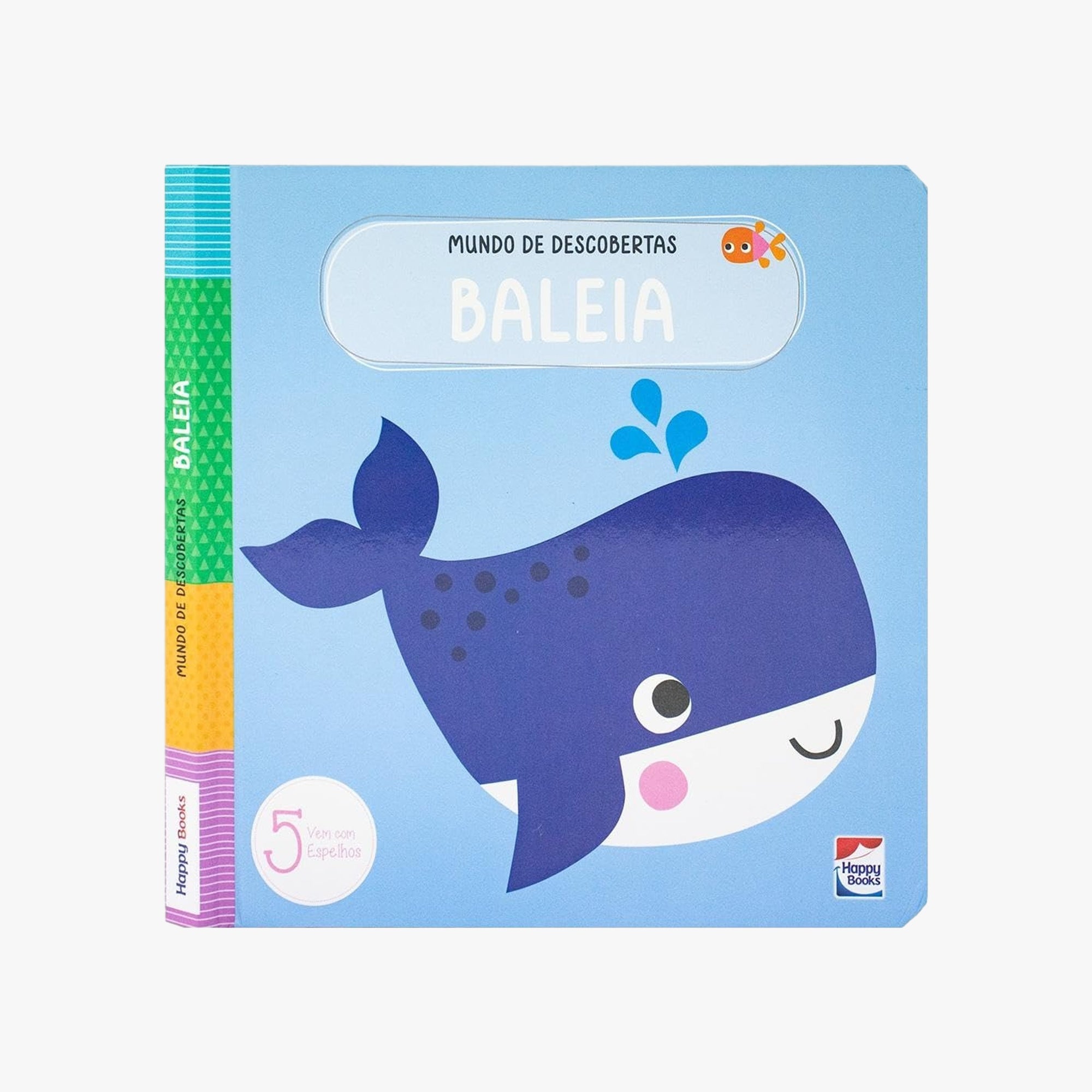 Livro Infantil Mundo de Descobertas Baleia